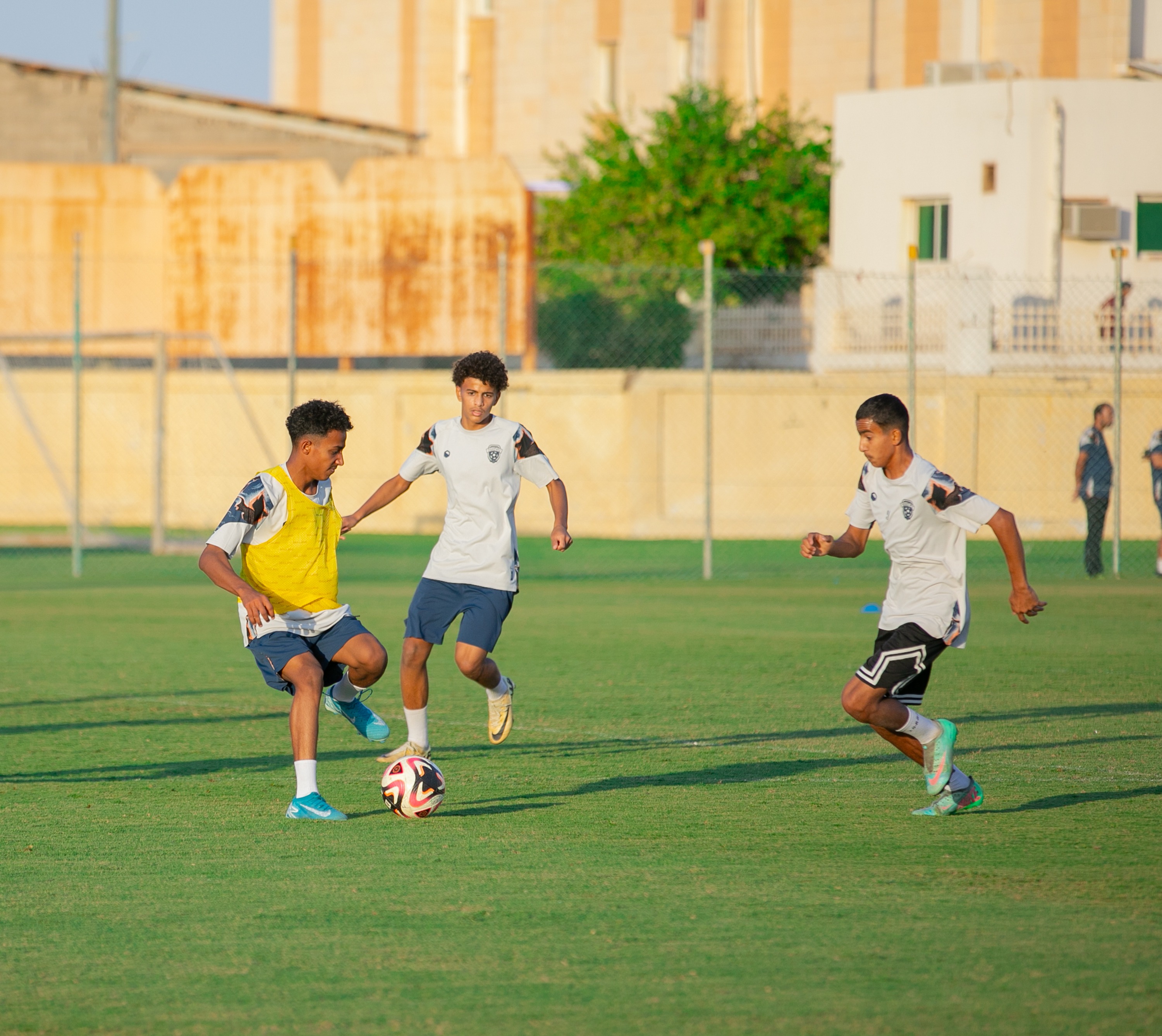 الفيحاء تحت 16 سنة يجري تمرينه الرئيس لمواجهة نظيره نادي أحد