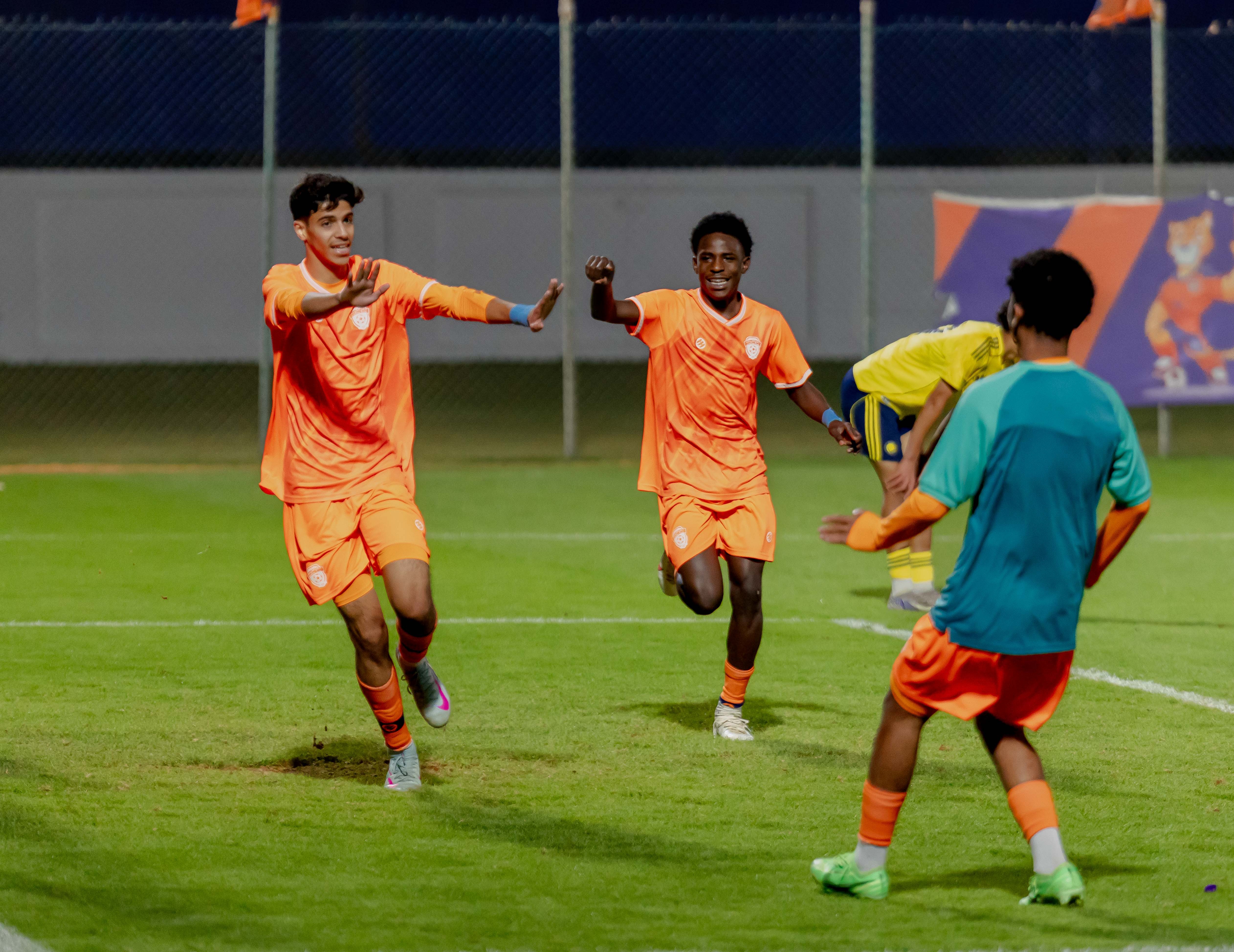 الفيحاء تحت 18 سنة يكسب لقاء نظيره نادي النصر