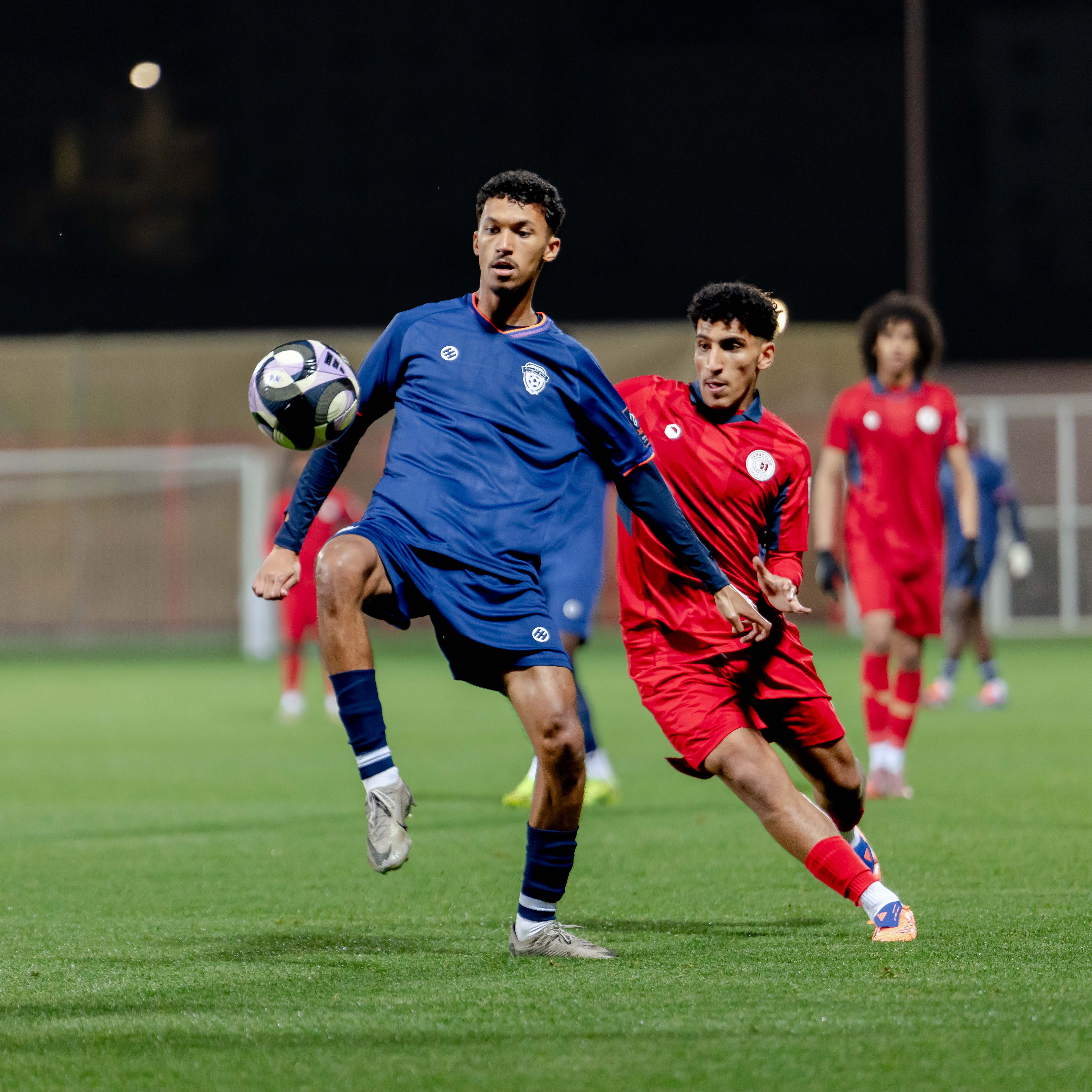 الفيحاء تحت 21 عامًا يتعادل مع نظيره ضمك ضمن الجولة الثالثة عشر من دوري جوي للنخبة U21 .