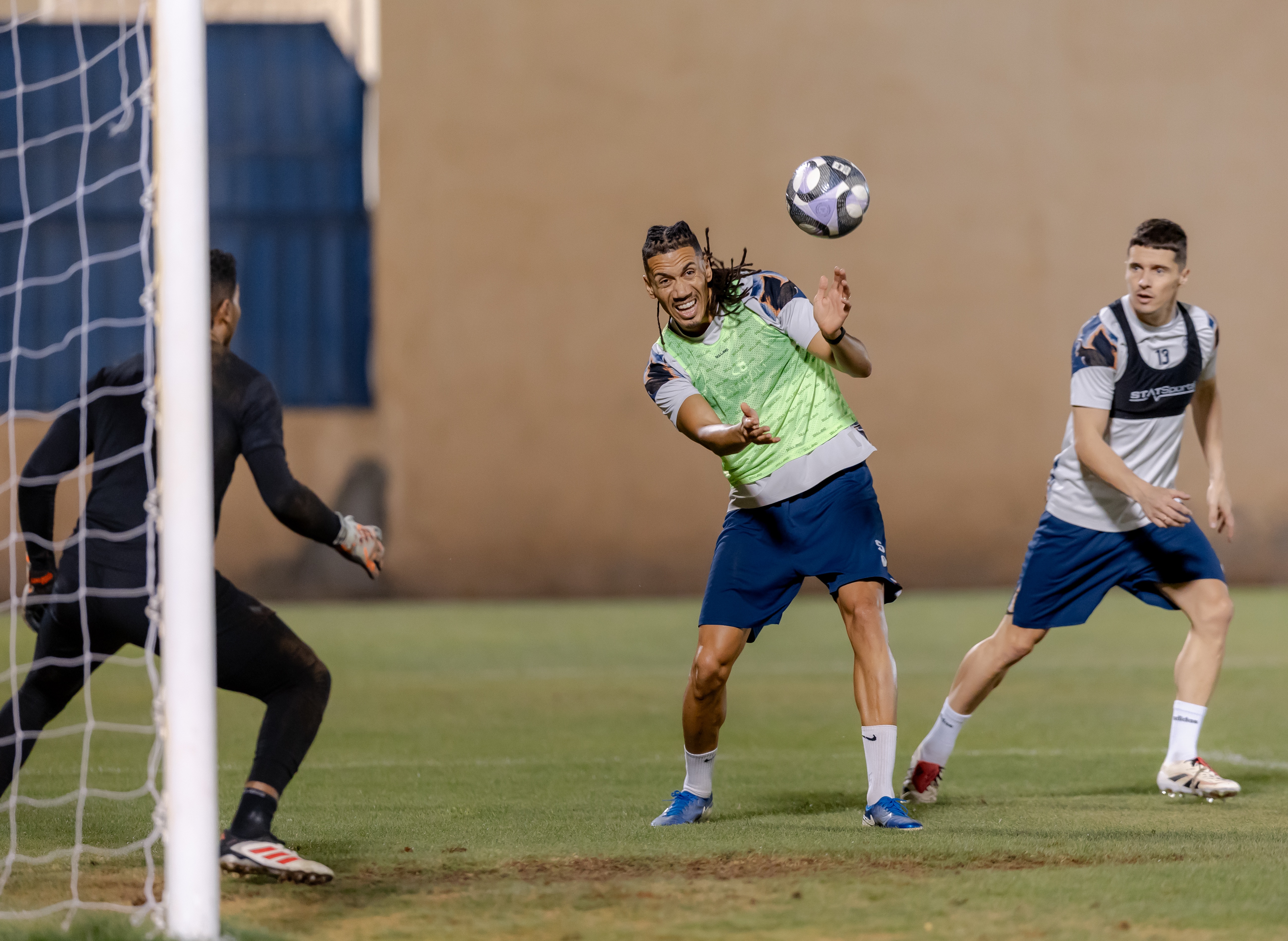 الفيحاء يجري مرانه الرئيس استعداداً لمواجهة العروبة