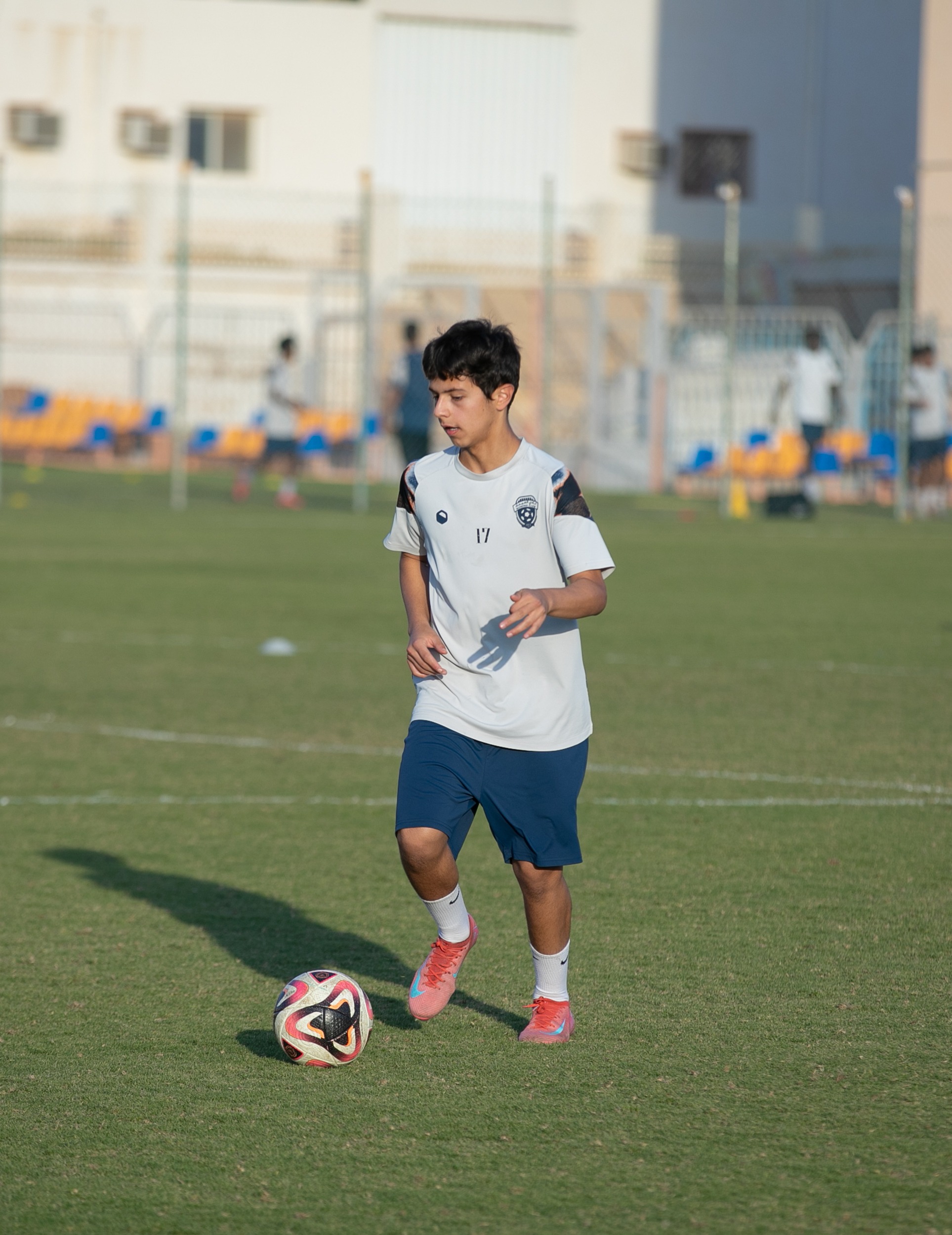 الفيحاء تحت 15 سنة يجري تمرينه الرئيس لمواجهة نظيره نادي الباطن