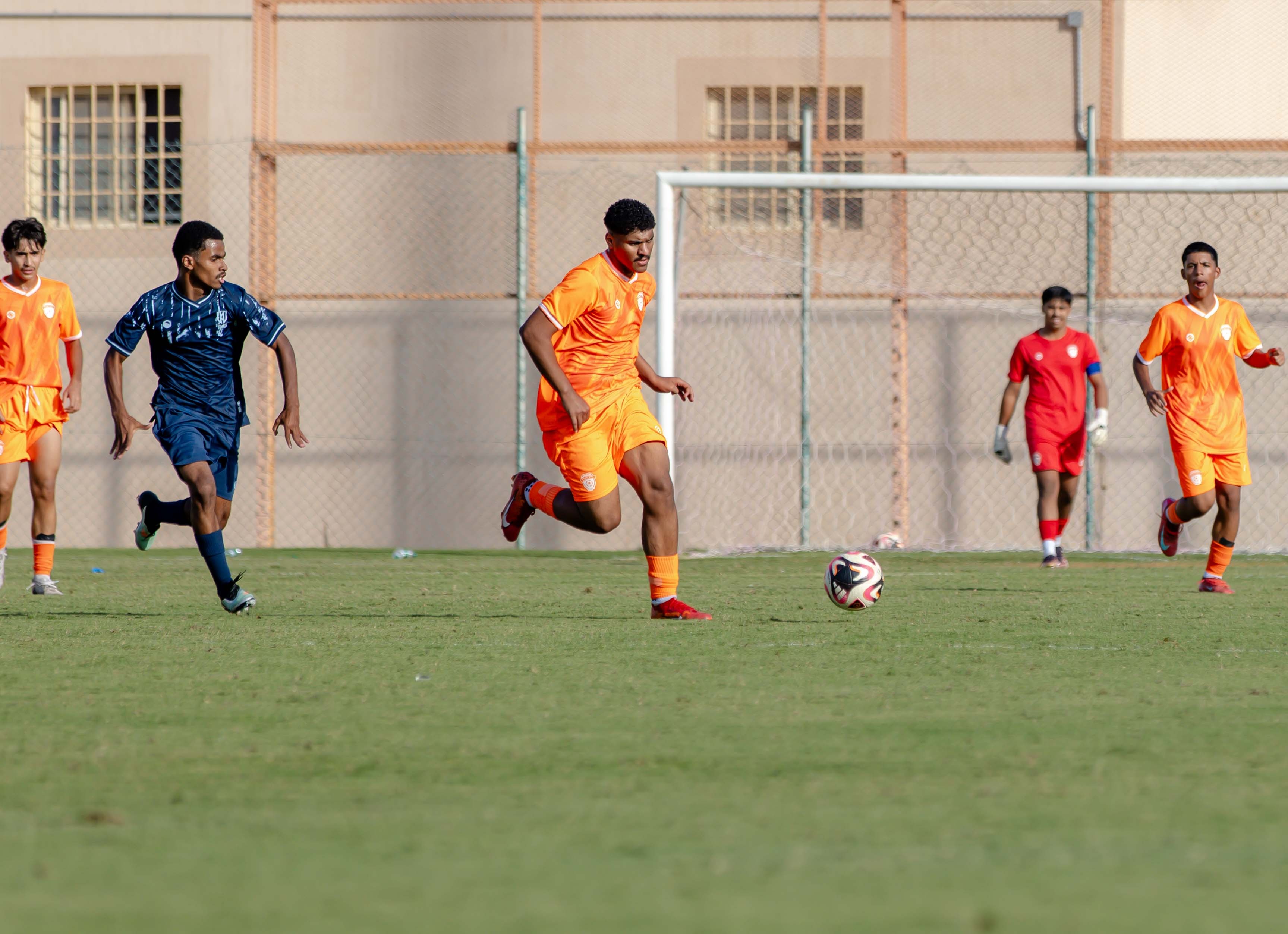 الفيحاء تحت 16 سنة يخسر لقاء نظيره نادي الاخدود