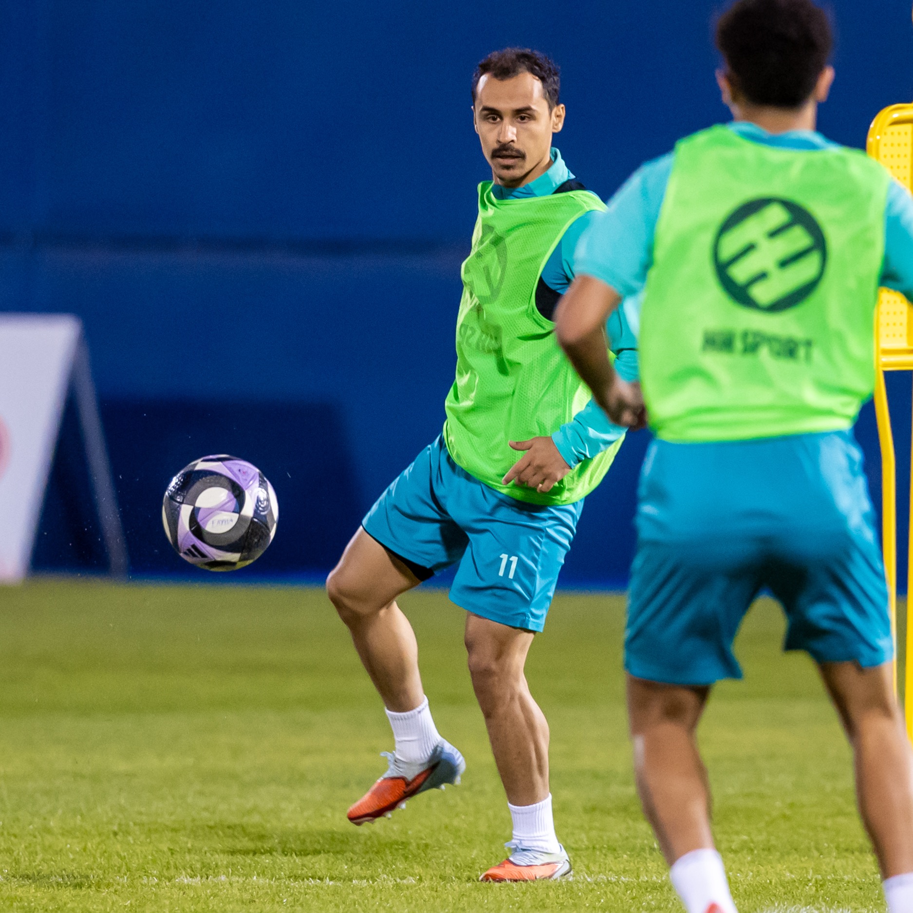 الفيحاء يجري مرانه الرئيس استعداداً لمواجهة الخلود