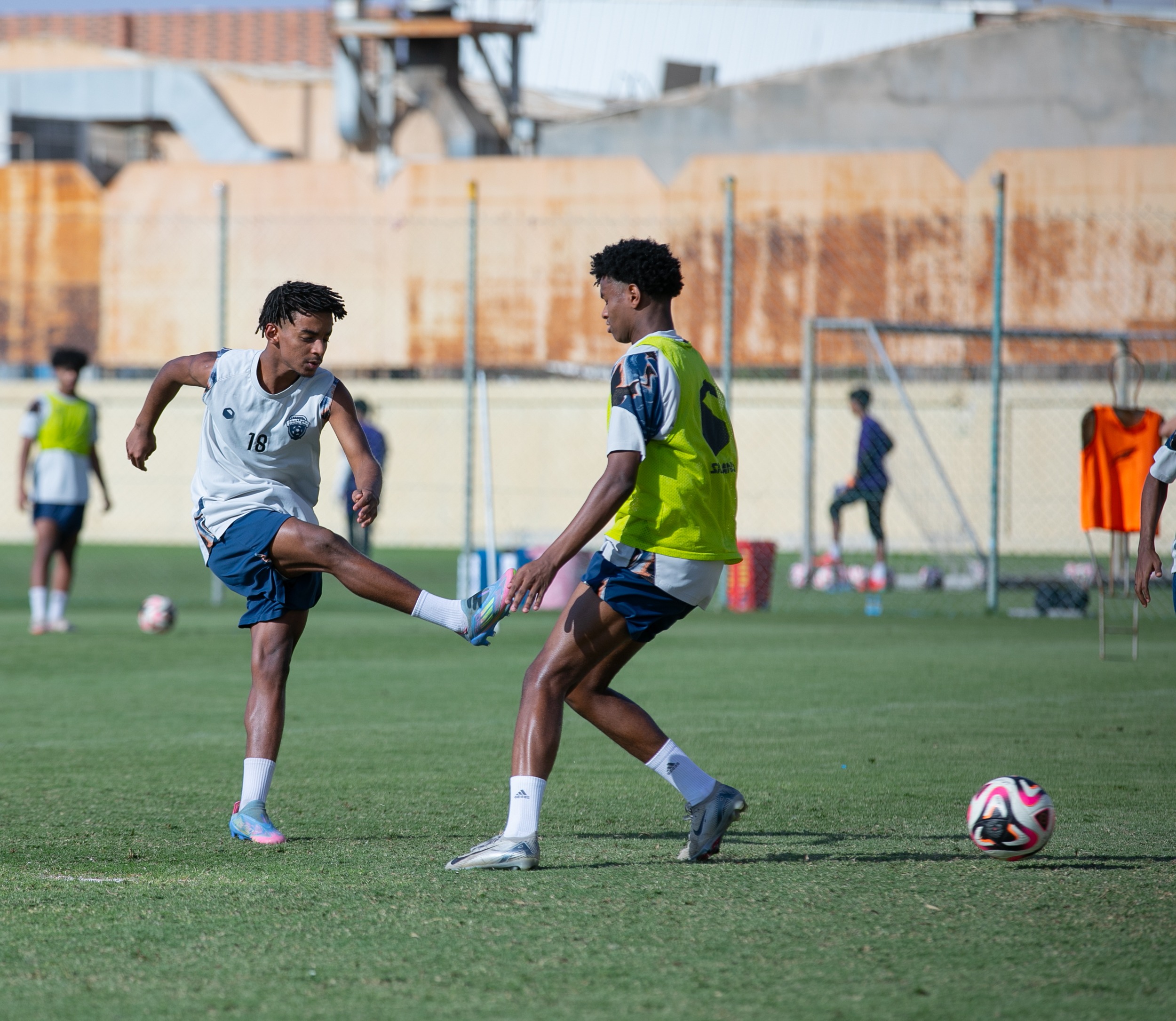 الفيحاء تحت 18 سنة يجري تمرينه الرئيس لمواجهة نظيره نادي النصر
