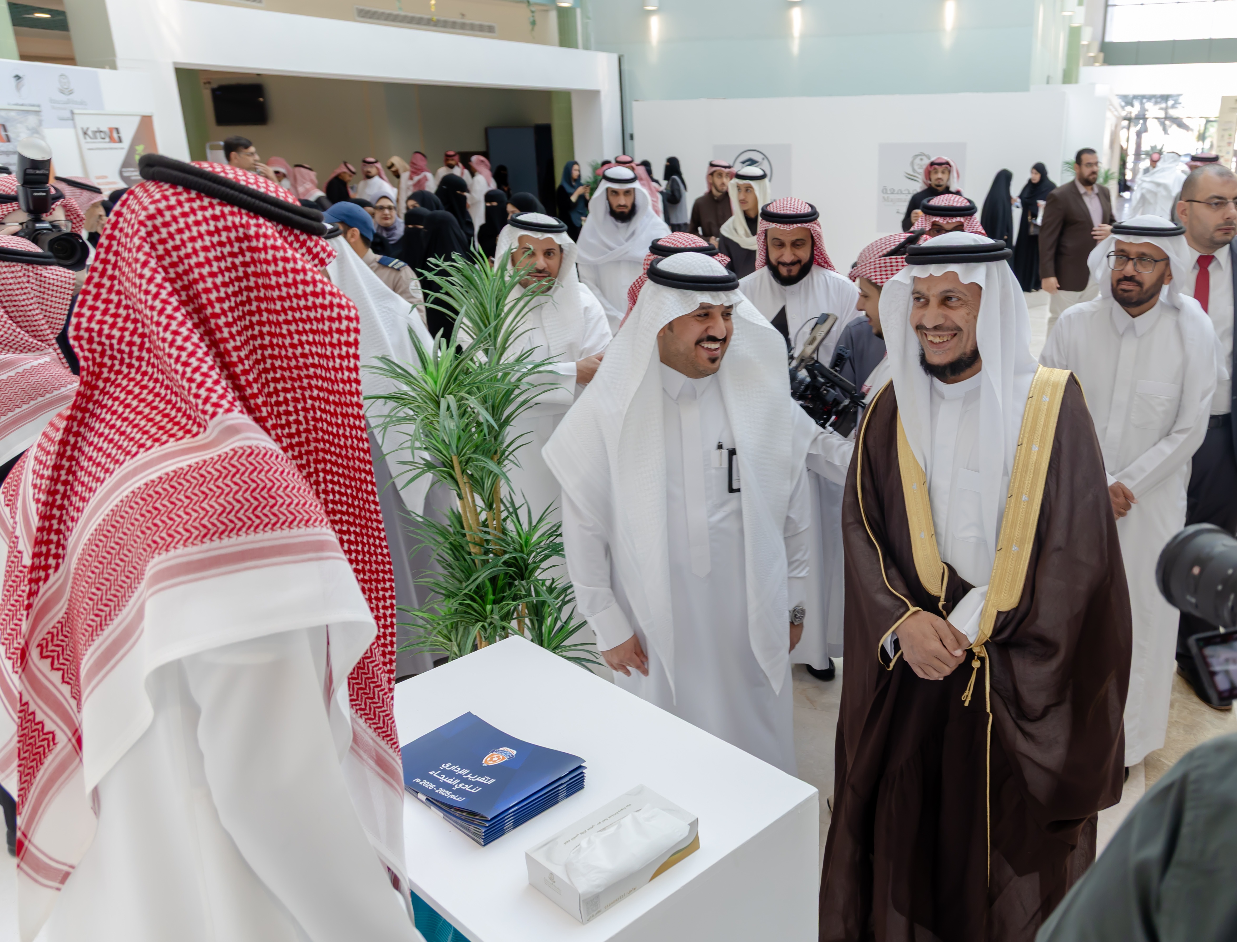 نادي الفيحاء يشارك في لقاء الشراكات الاستراتيجية ومستقبل سوق العمل بجامعة المجمعة