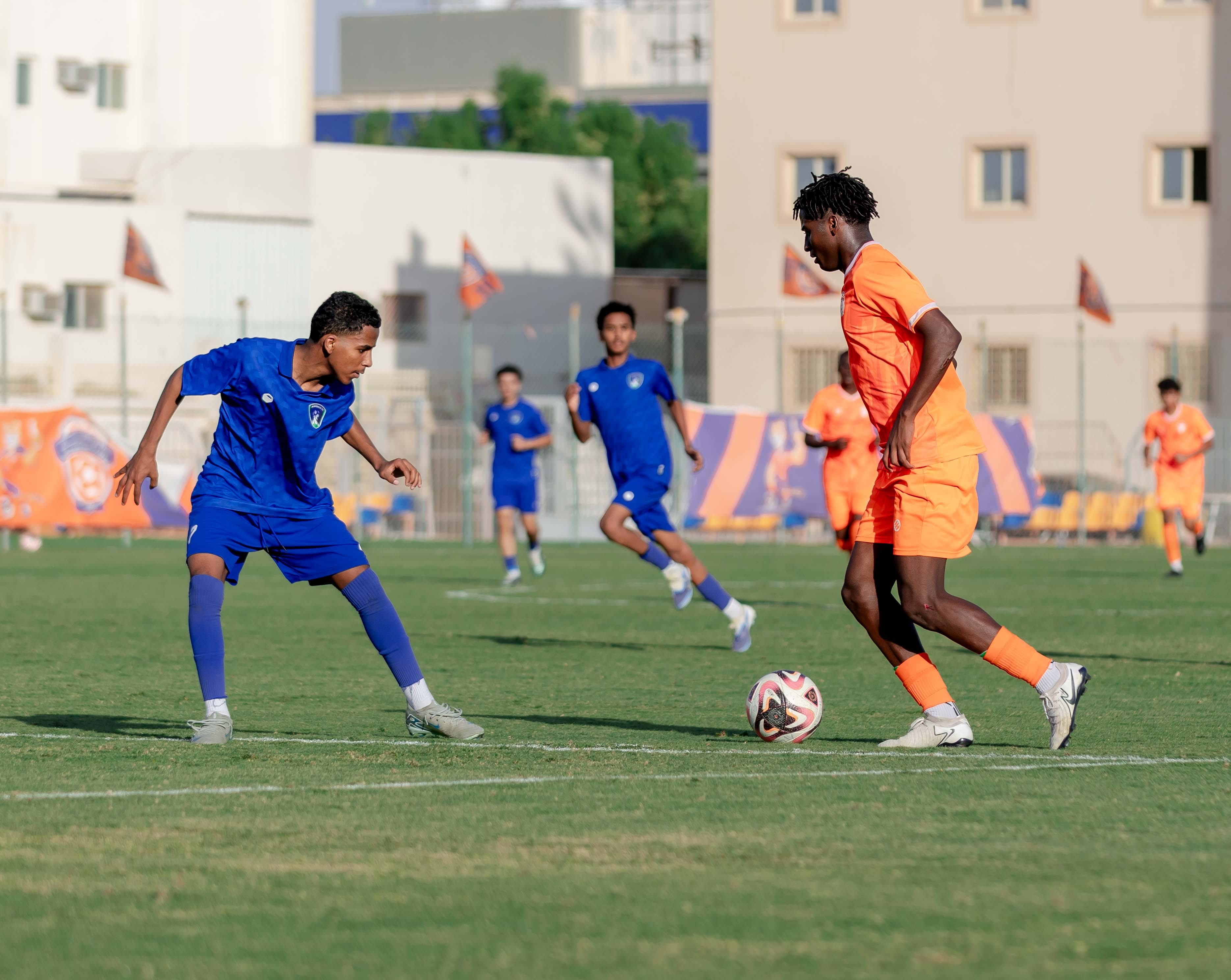 الفيحاء تحت 17 سنة يكسب لقاء نظيره نادي الشعلة بستة أهداف