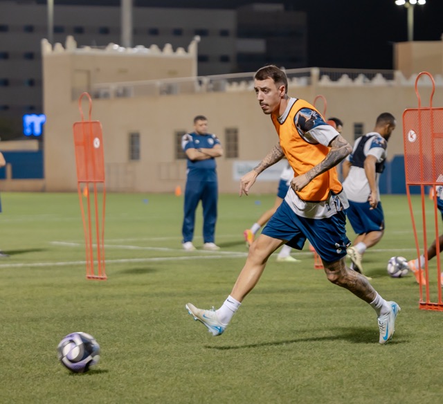 الفيحاء يواصل استعداداته لمواجهة الفتح بحصة تدريبية تكتيكية