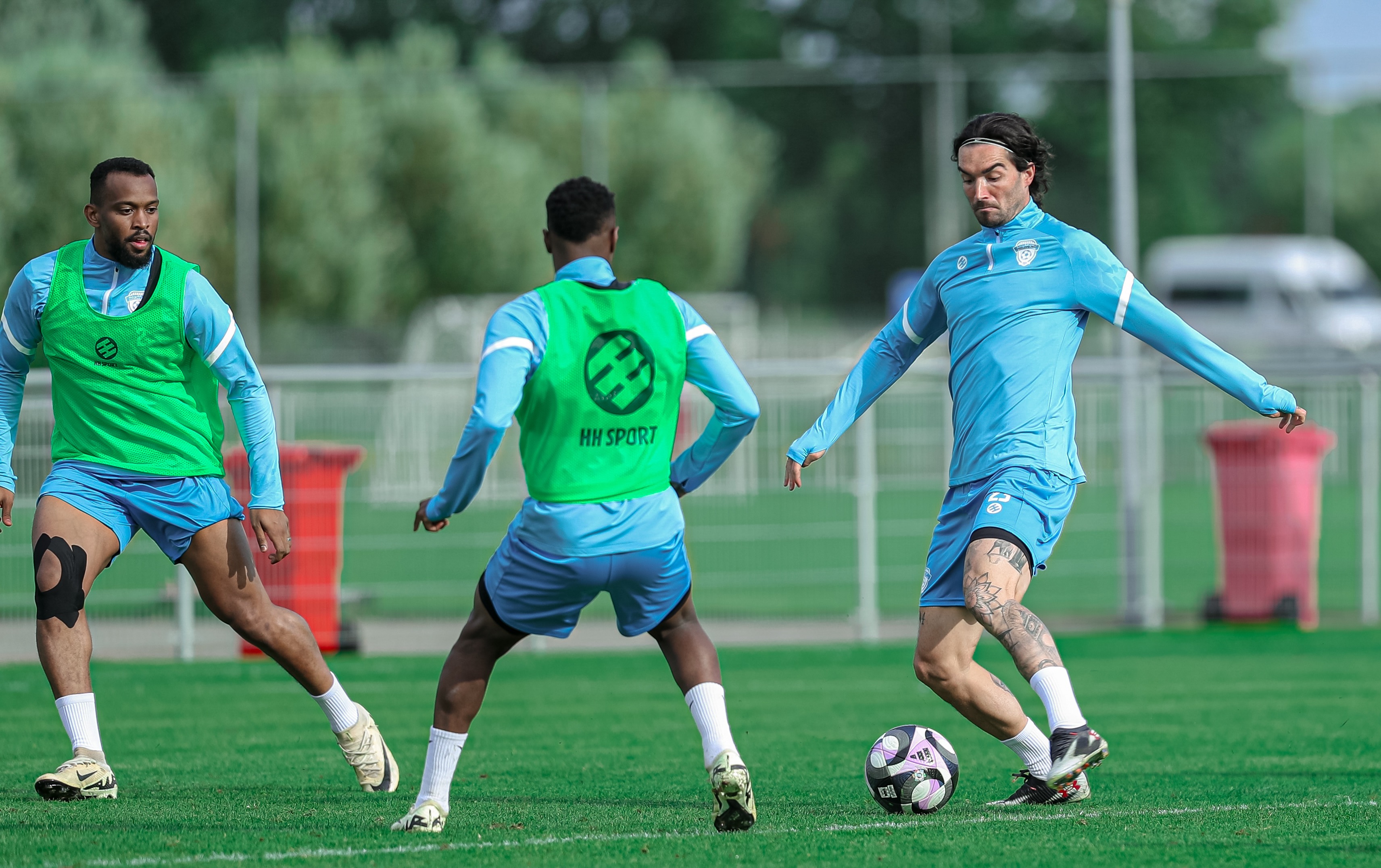 الفيحاء ينهي استعداداته للودية الأولى مع أم صلال القطري بحصتين تدريبيتين