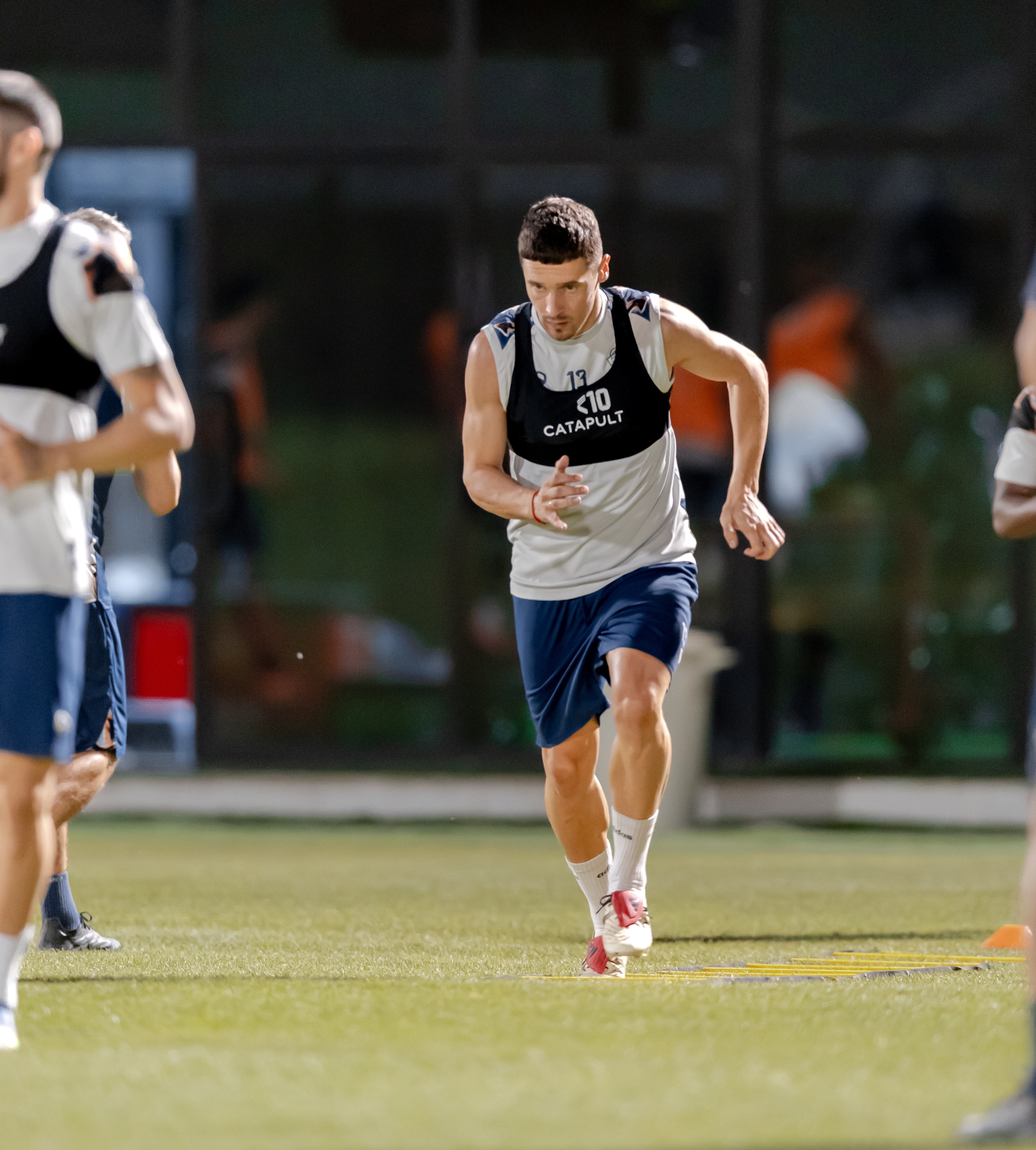 الفيحاء يجري مرانه الرئيس استعداداً لمواجهة الإتحاد