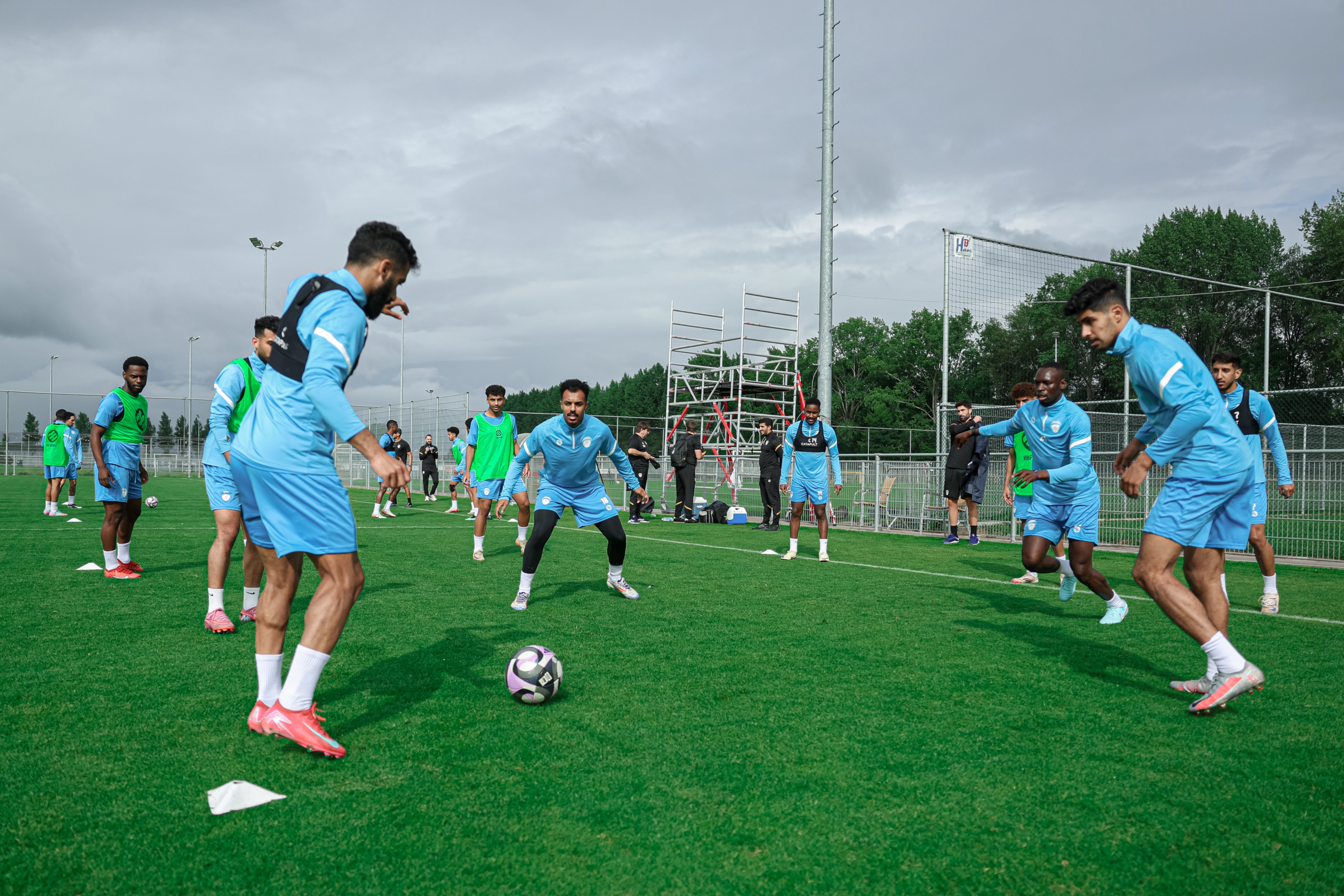 الفيحاء ينهي استعداداته للودية الأولى مع أم صلال القطري بحصتين تدريبيتين