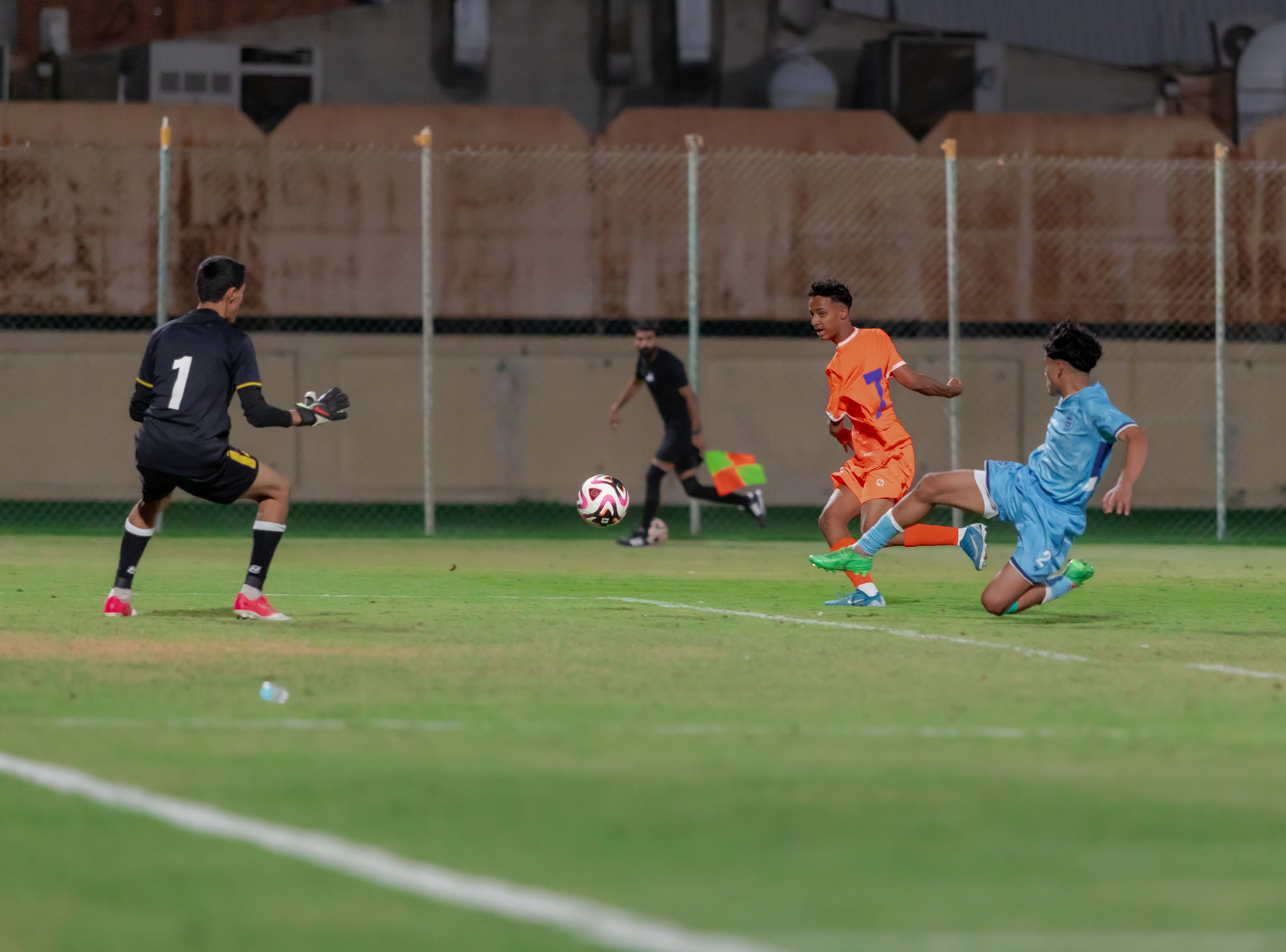 الفيحاء تحت 16 سنة يكسب لقاء نظيره الباطن