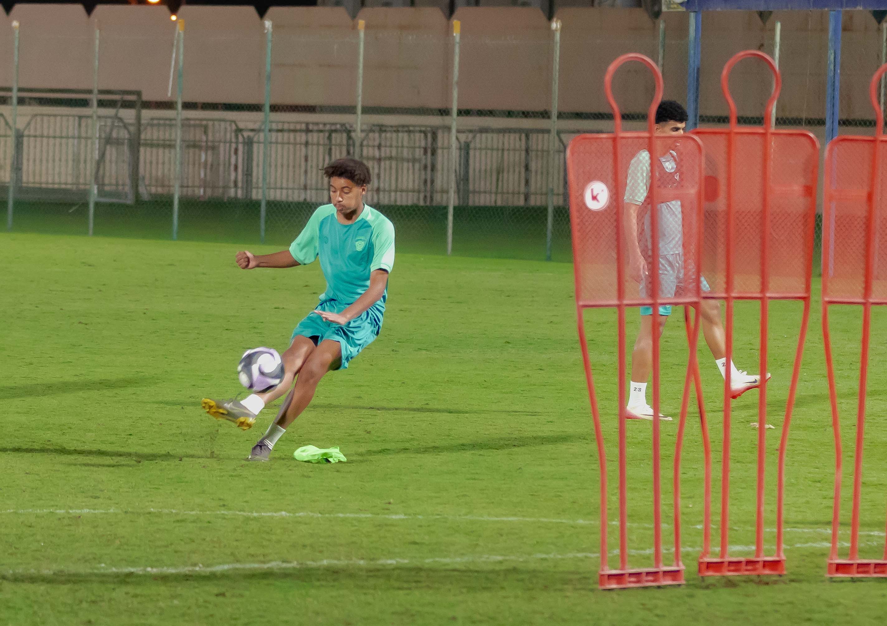 الفيحاء تحت 21 عام يجري تمرينه الرئيس استعداداً لملاقاة العدالة