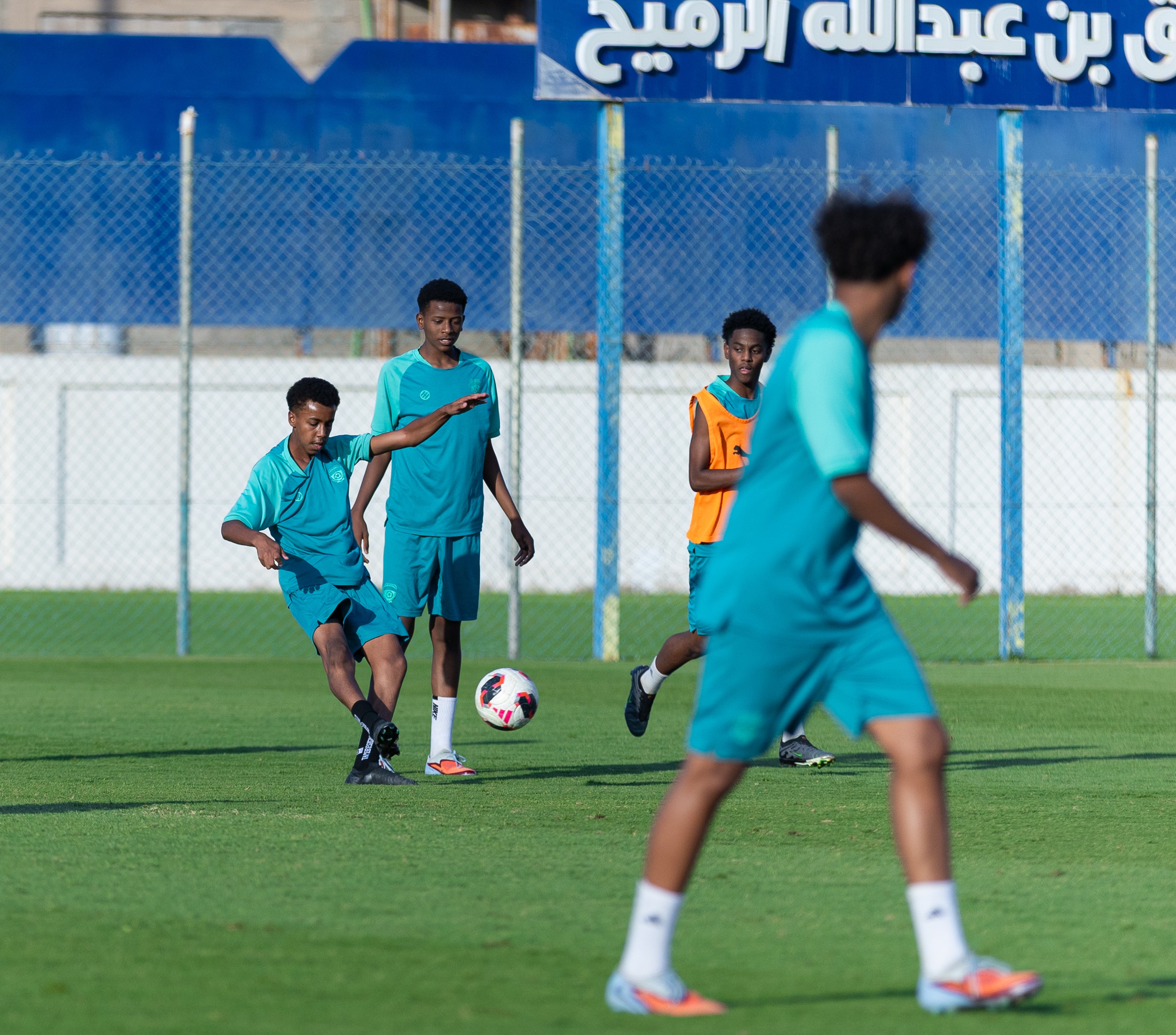 الفيحاء تحت 15 سنة يجري تمرينه الرئيس لمواجهة نظيره نادي الجيل