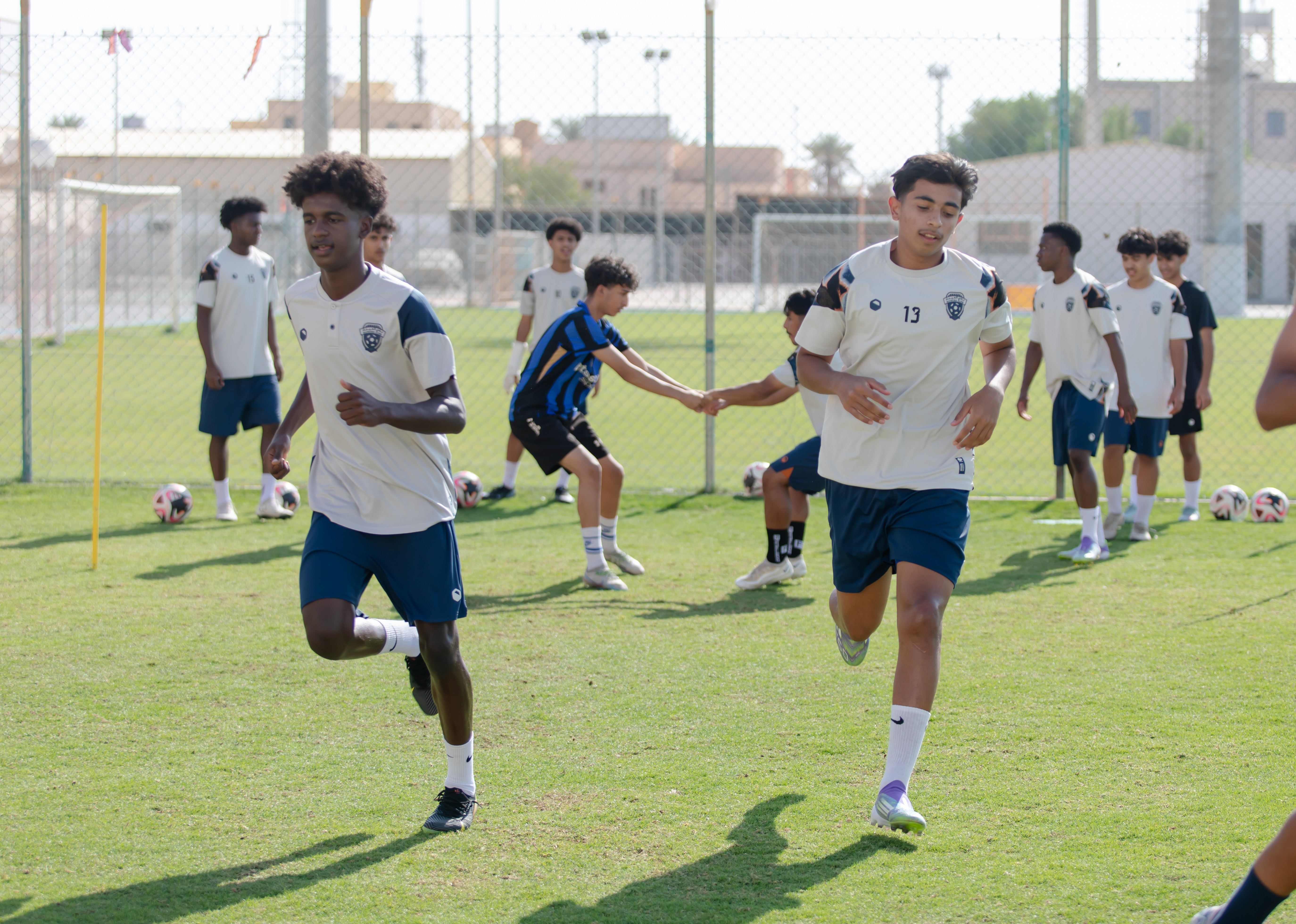 الفيحاء تحت 17 سنة يواصل تحضيراته اليومية لمواجهة نظيره نادي الشعلة