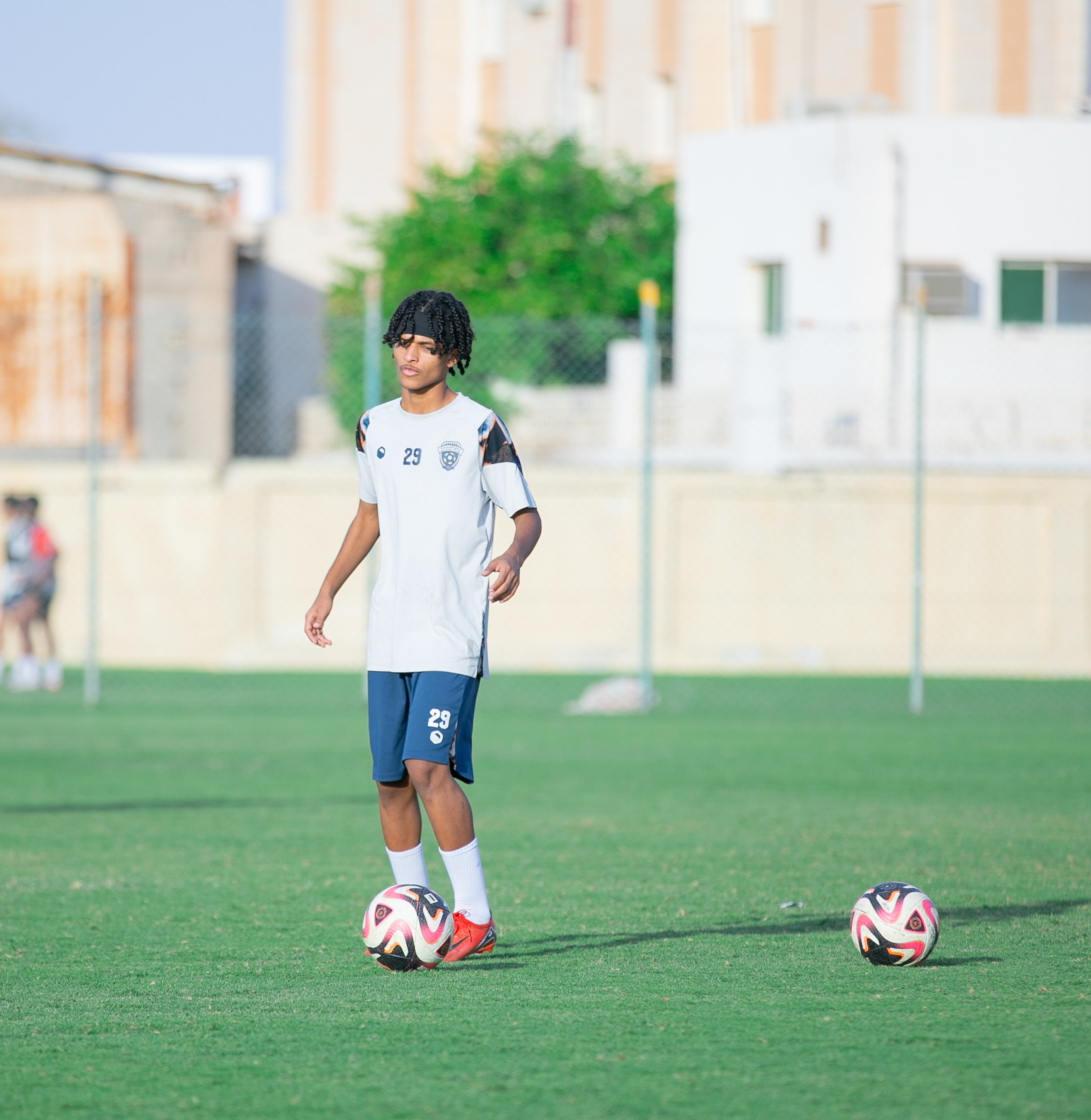 الفيحاء تحت 15 سنة يجري تمرينه الرئيس لمواجهة نظيره نادي الطائي