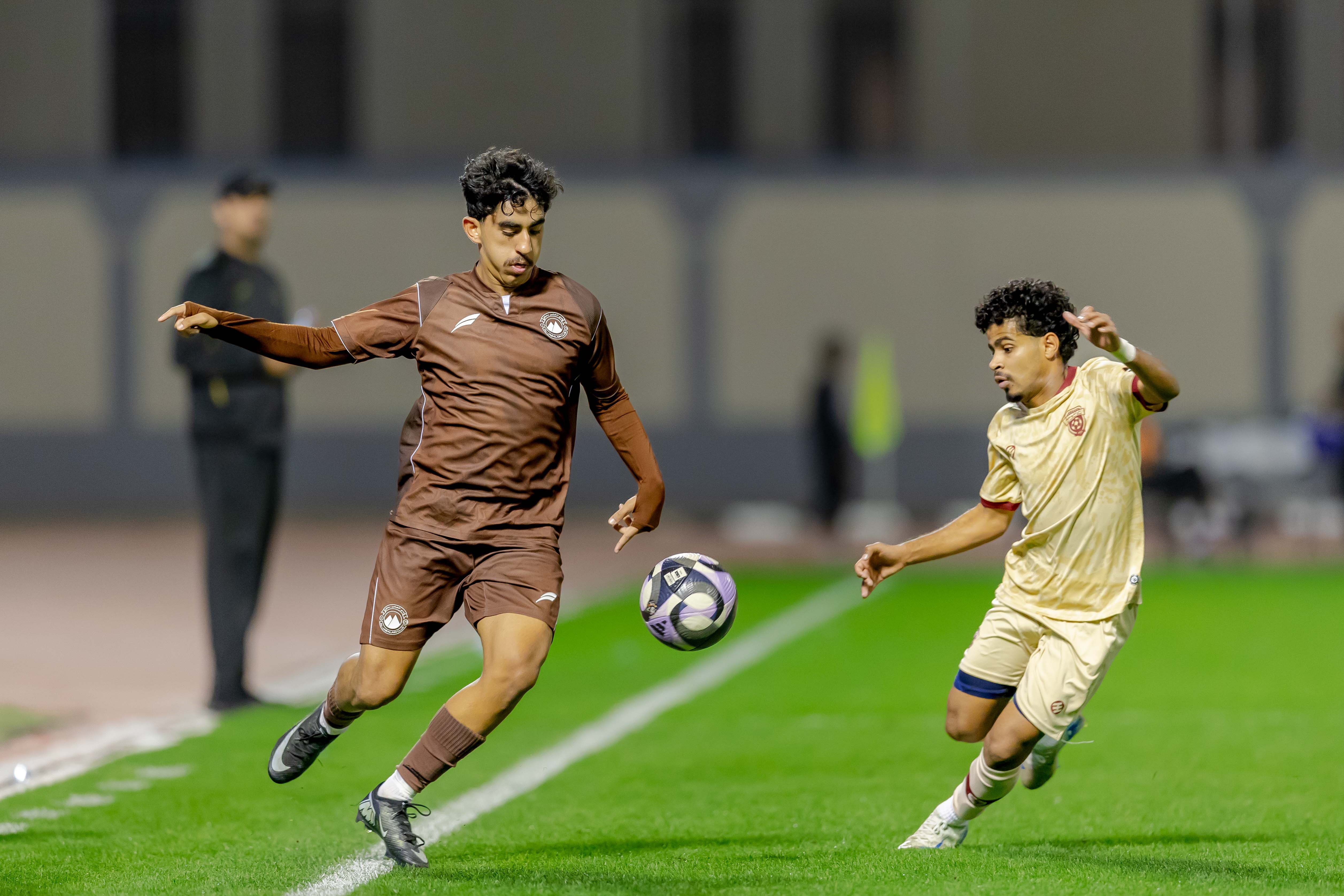 الفيحاء تحت 21 عامًا يكسب مواجهة الجبلين بهدفين ضمن الجولة السابعة من دوري جوي للنخبة U21.