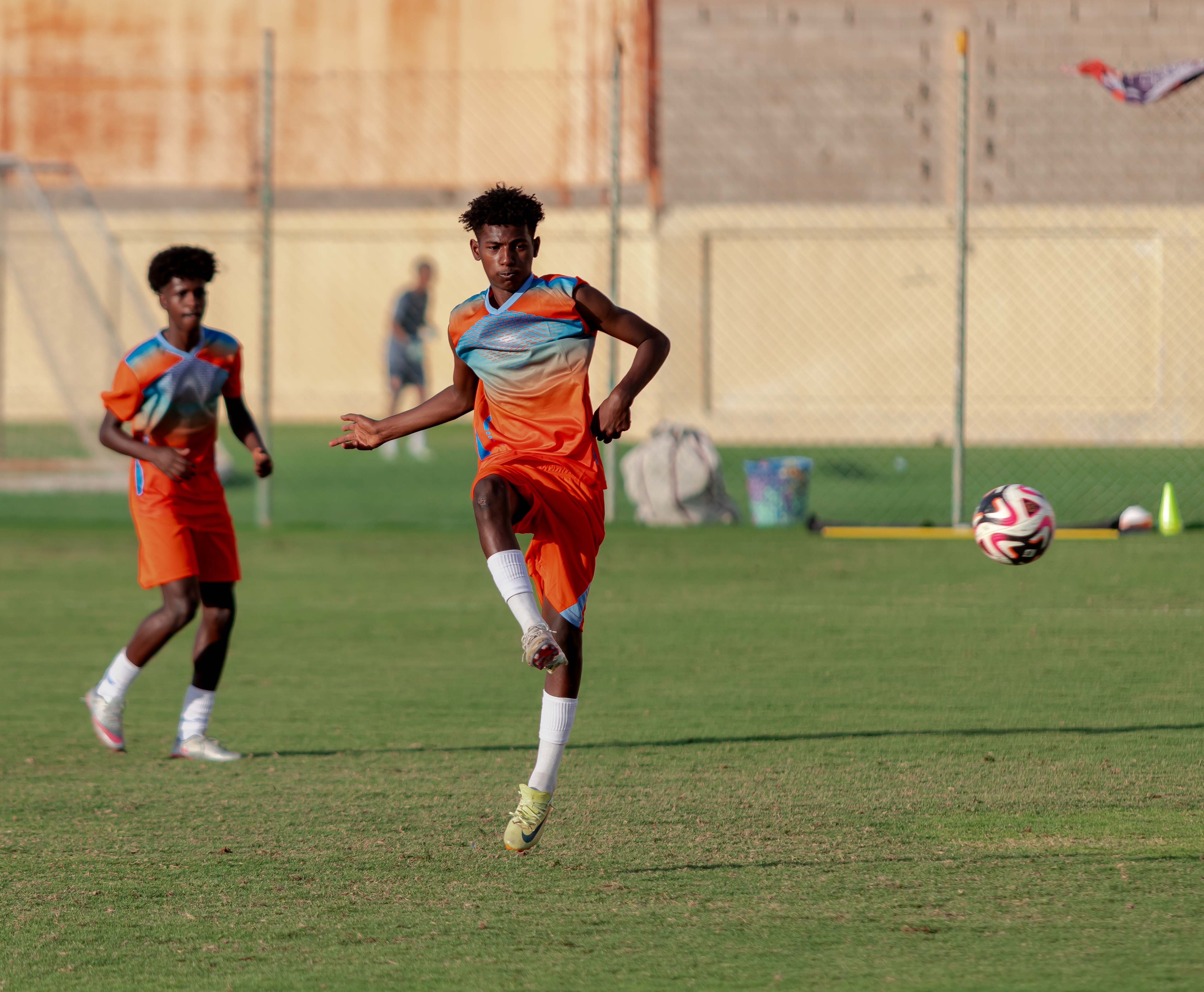 الفيحاء تحت 17 سنة يجري تمرينه الرئيس لمواجهة نظيره نادي حطين