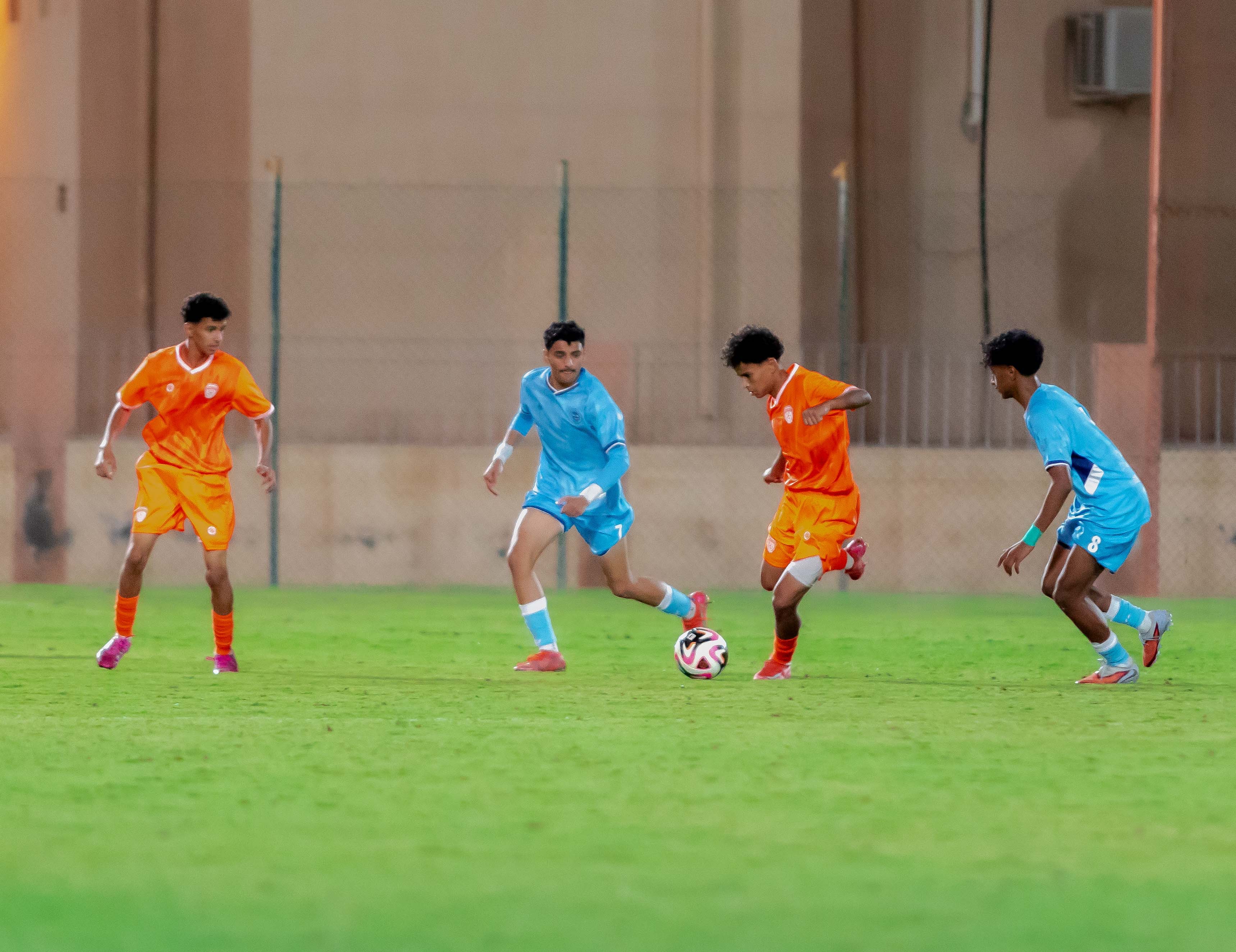 الفيحاء تحت 16 سنة يكسب لقاء نظيره الباطن