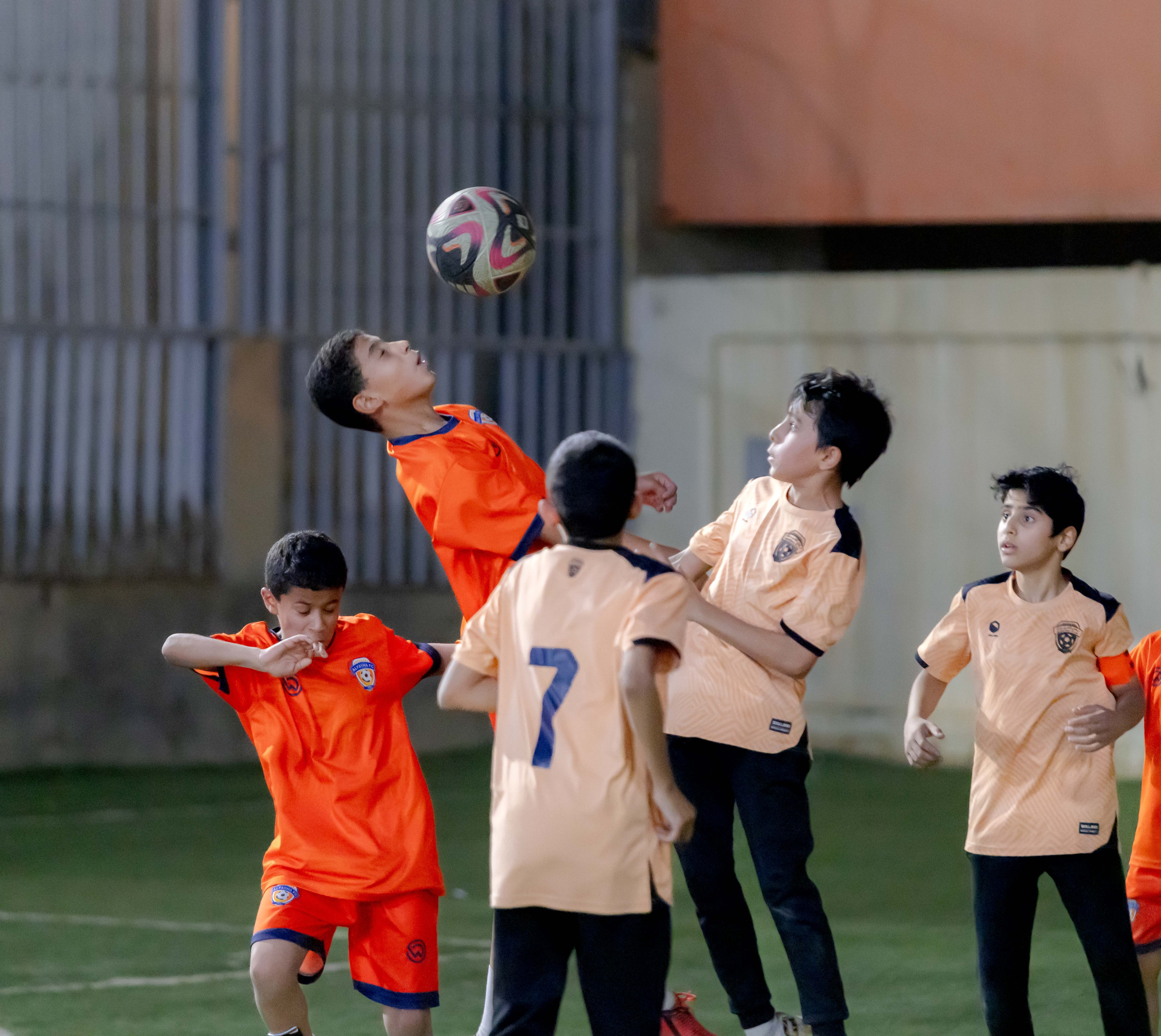 اكاديمية الفيحاء تقيم مناورة ودية