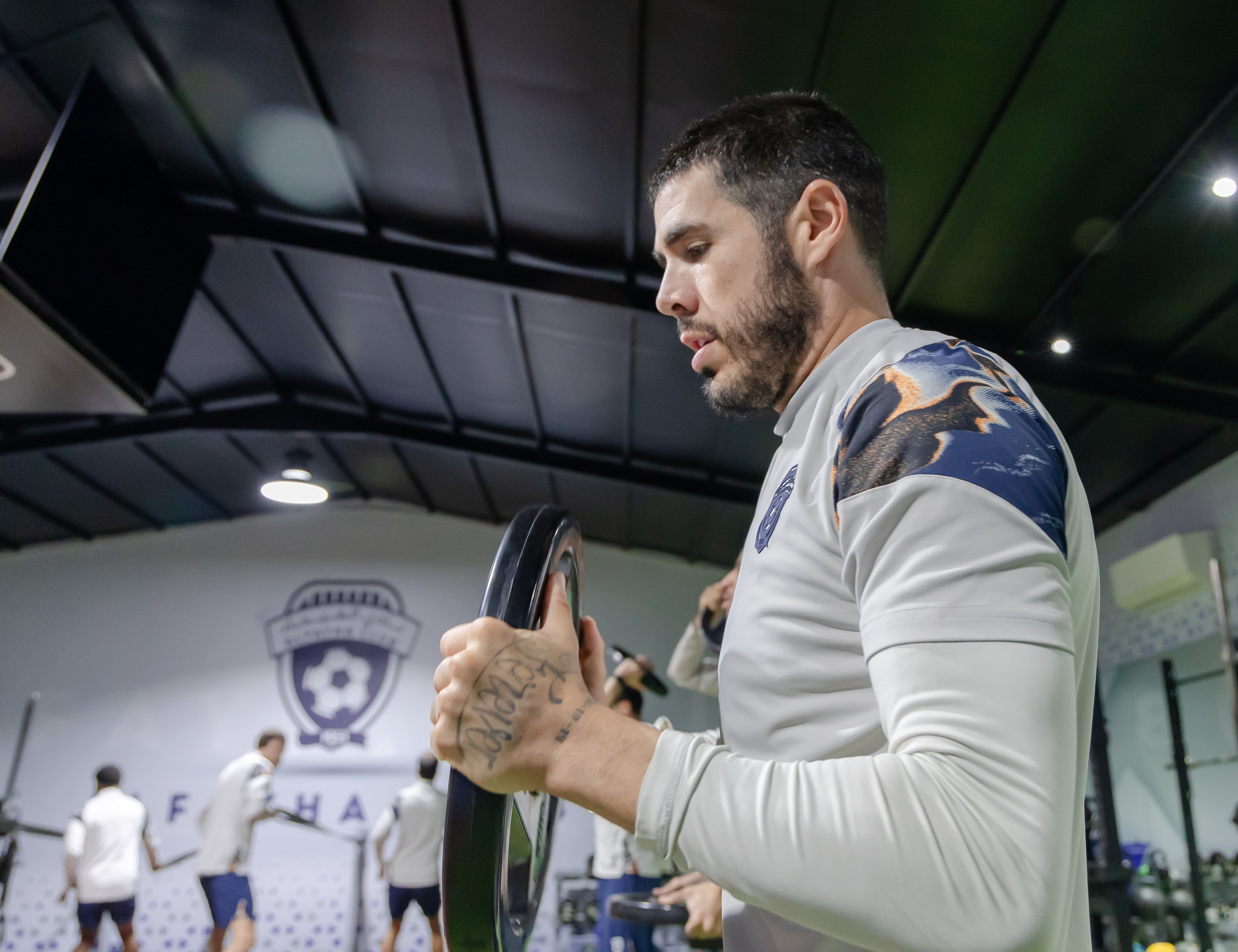 الفيحاء يواصل تحضيراته اليومية على ملعب معالي الشيخ عبدالعزيز التويجري