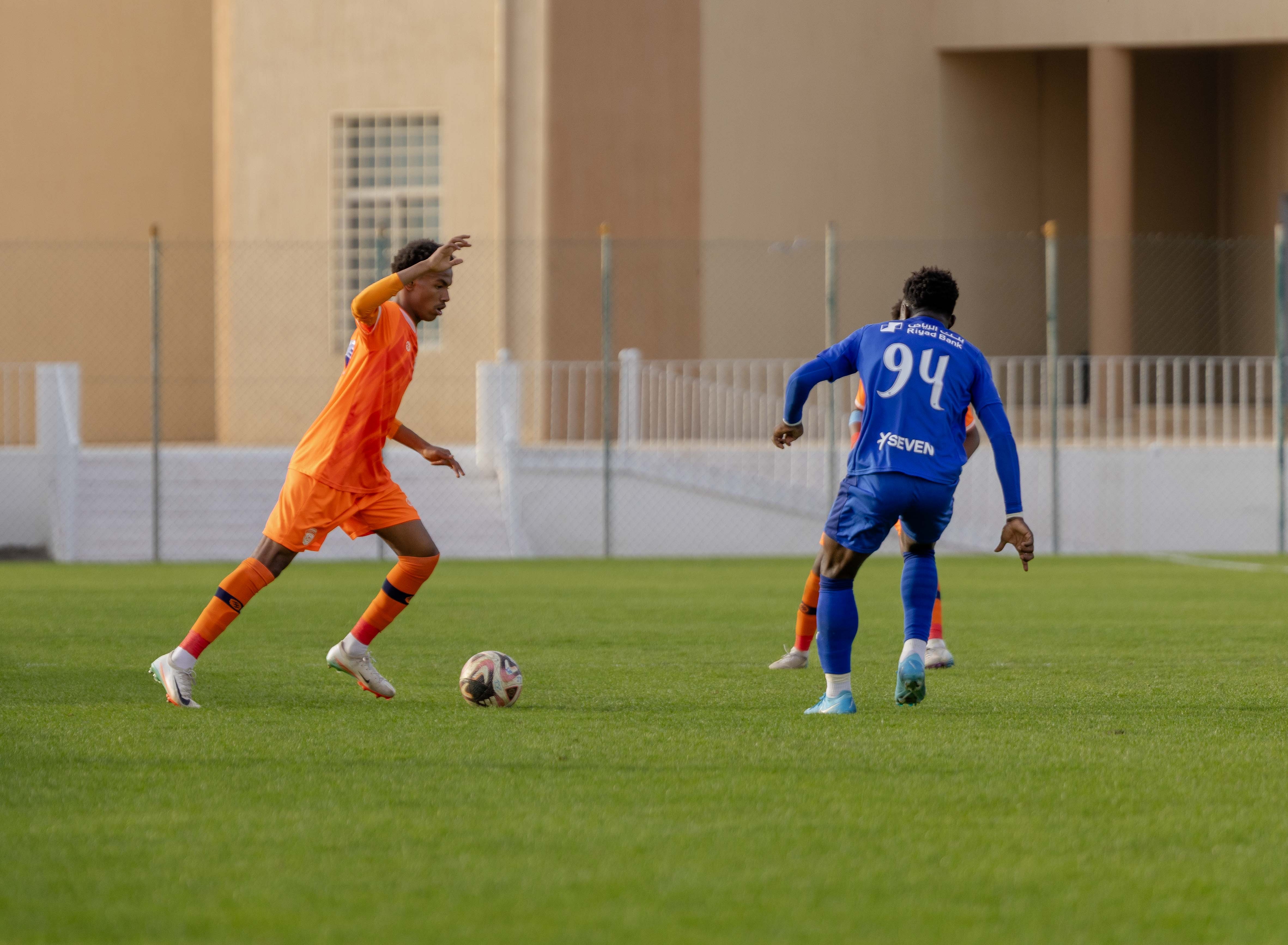 الفيحاء تحت 18 سنة يخسر لقاء نظيرة نادي الهلال