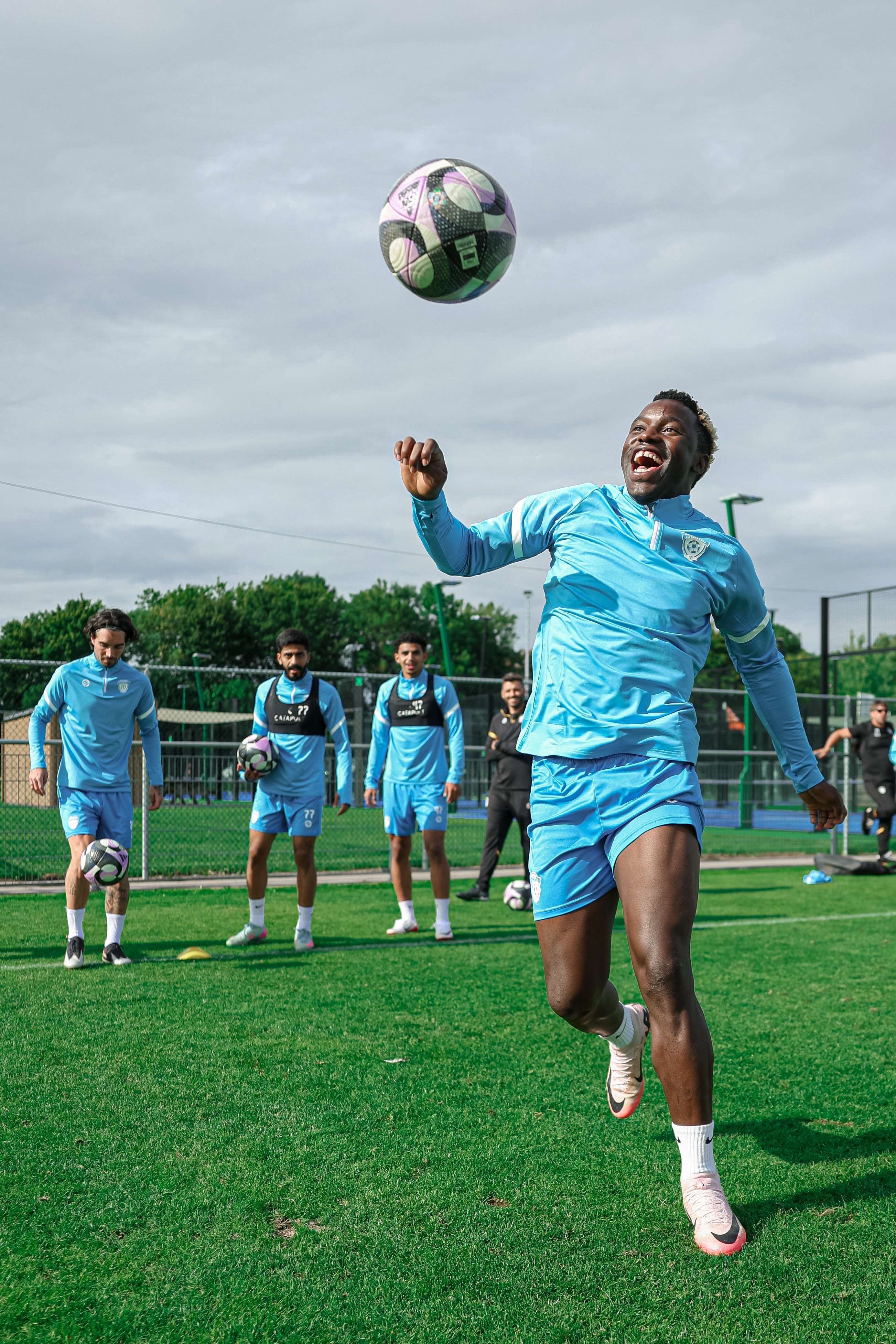 الفيحاء ينهي استعداداته للودية الأولى مع أم صلال القطري بحصتين تدريبيتين