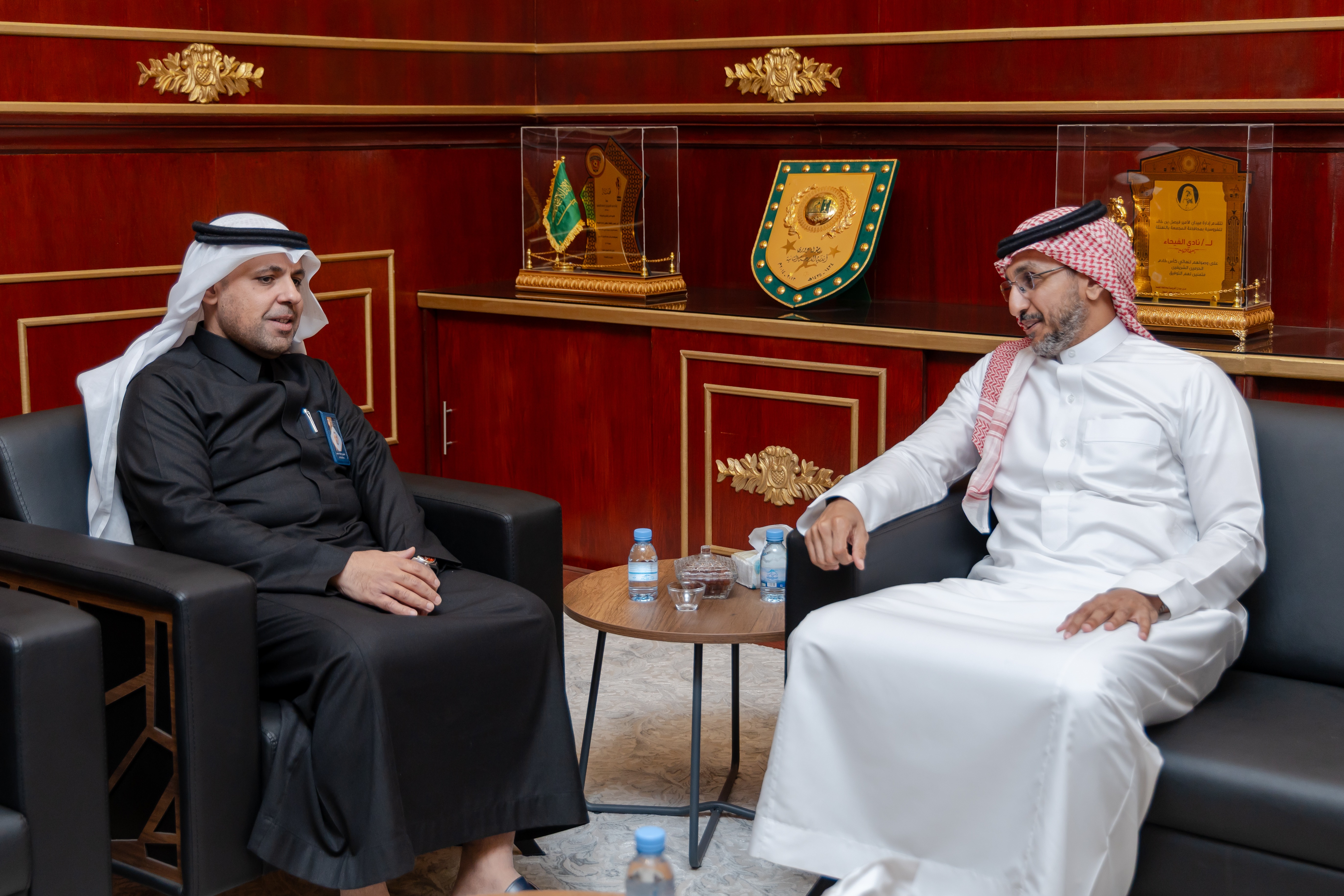 أمين عام الاتحاد السعودي لكرة القدم الأستاذ إبراهيم القاسم يزور نادي الفيحاء