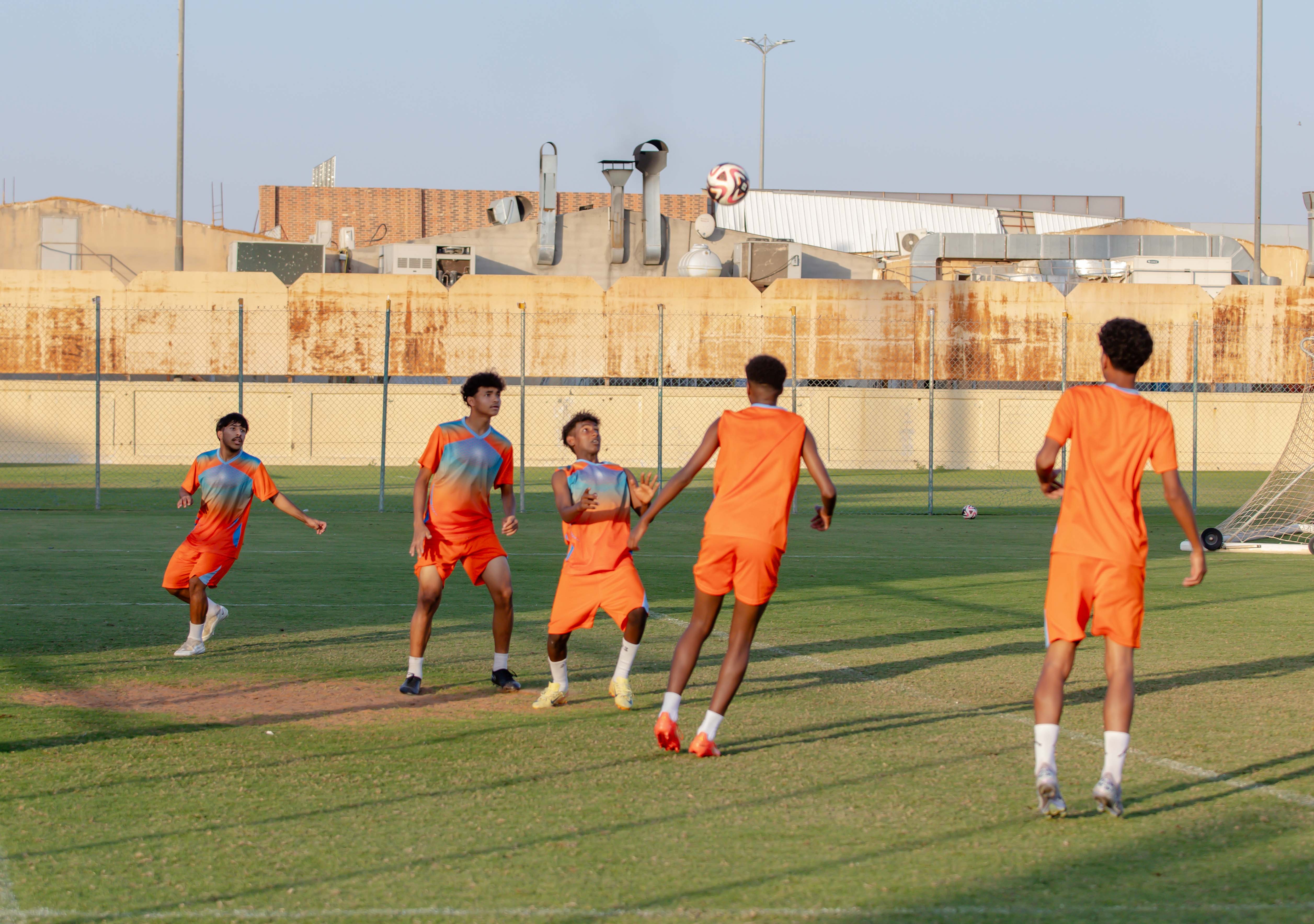 الفيحاء تحت 17 سنة يجري تمرينه الرئيس لمواجهة نظيره نادي الانصار