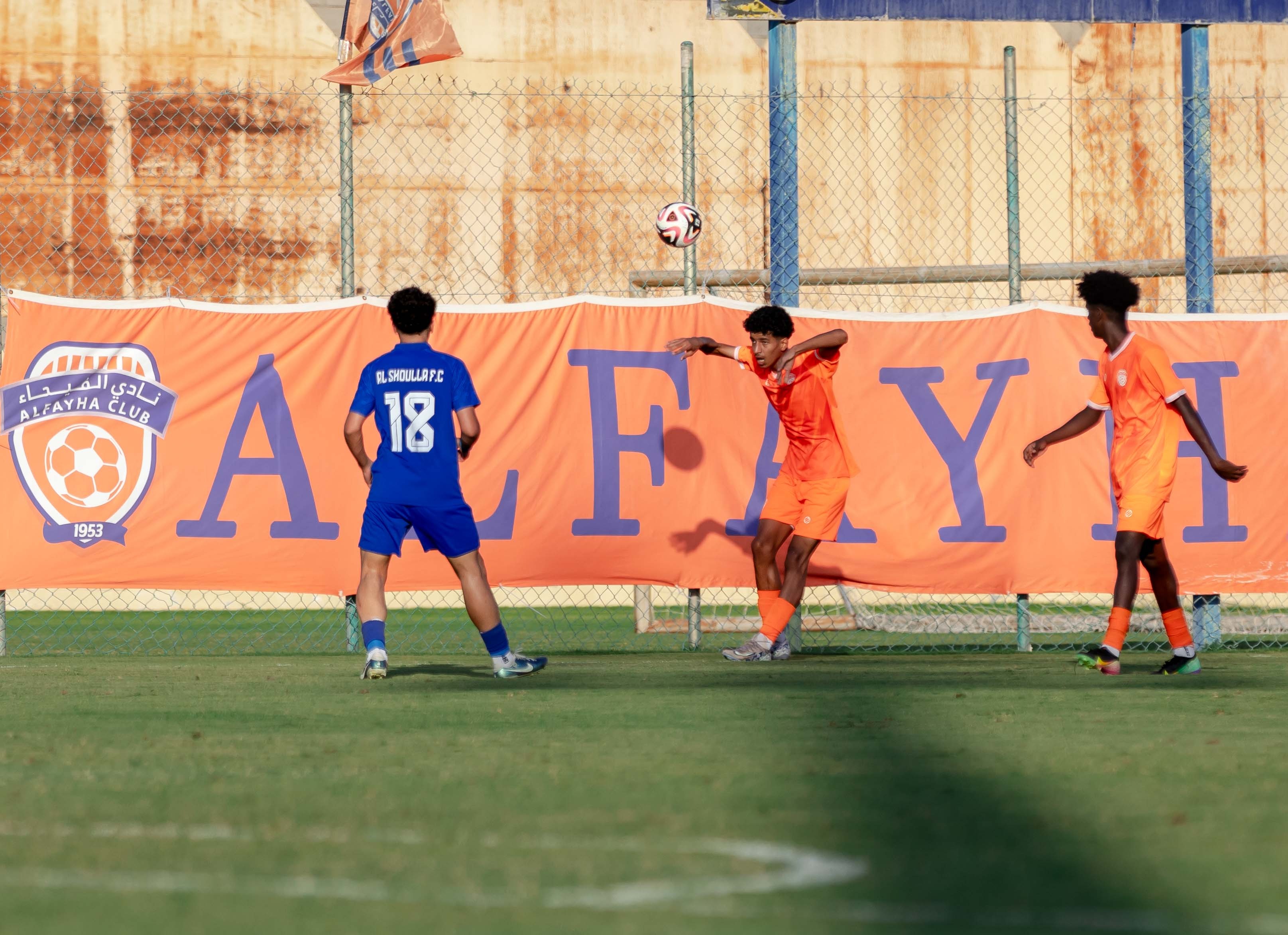 الفيحاء تحت 17 سنة يكسب لقاء نظيره نادي الشعلة بستة أهداف