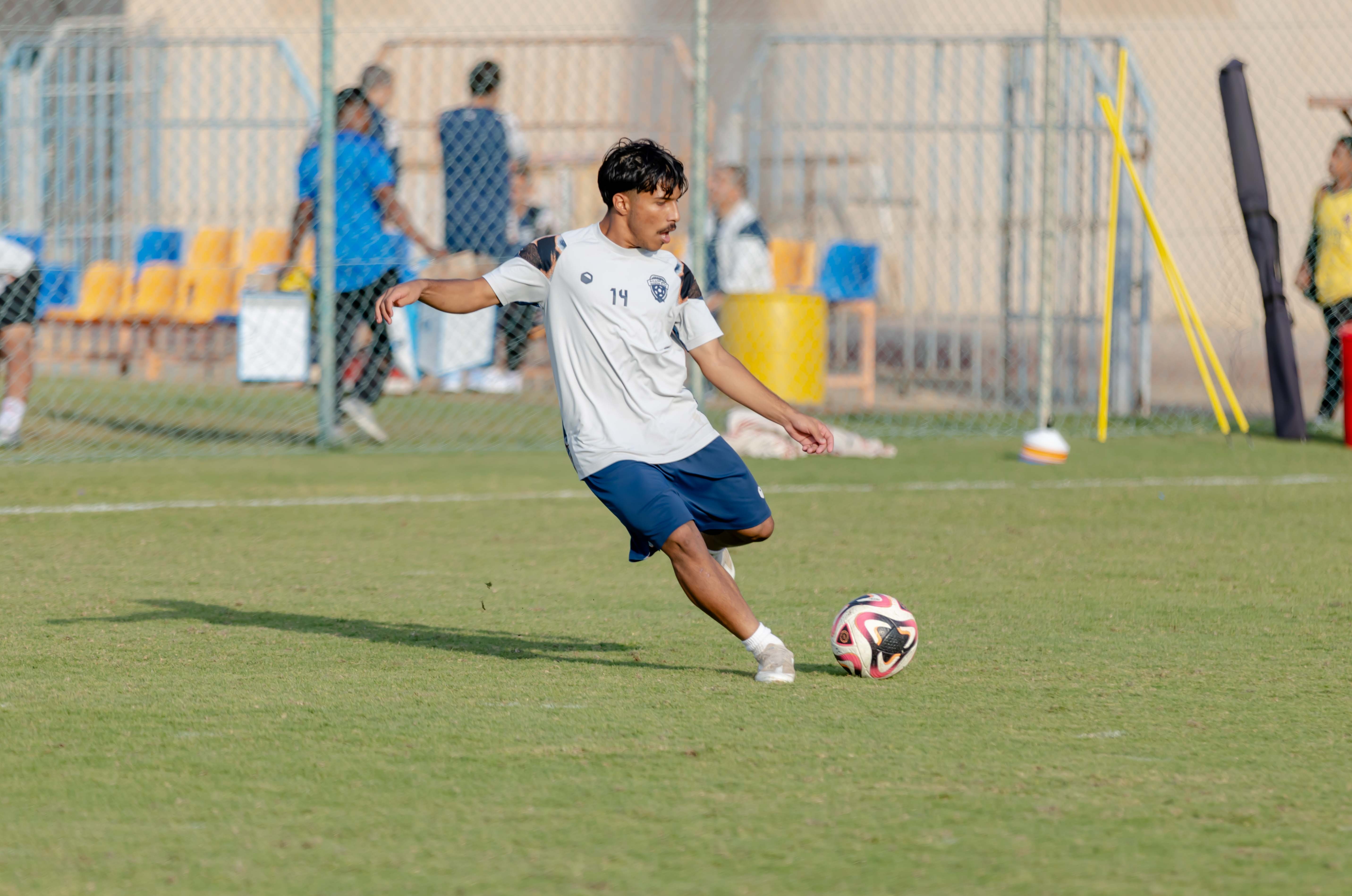 الفيحاء تحت 17 سنة يواصل تحضيراته لمواجهة نظيره نادي هجر لمواجهة هجر