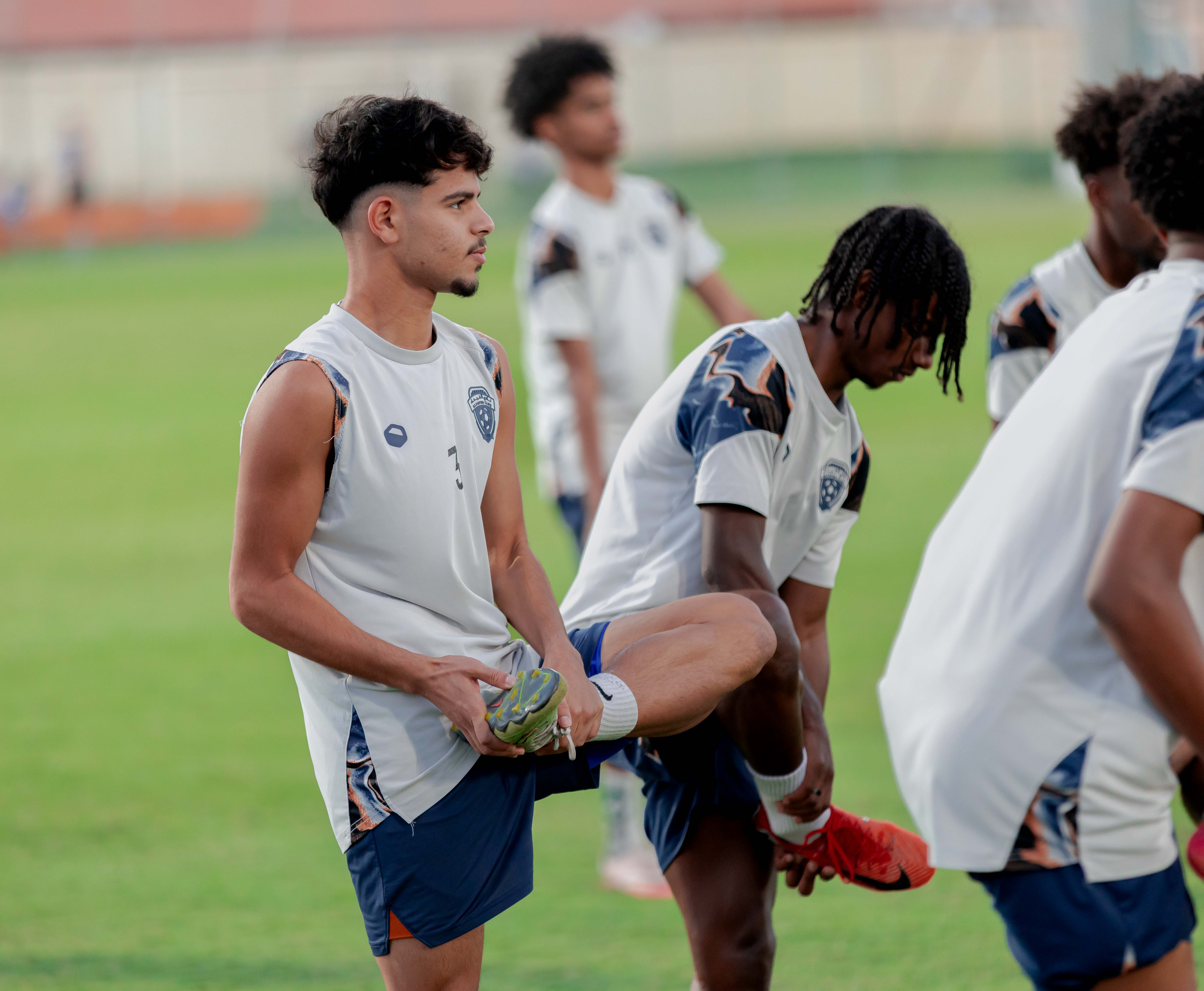 الفيحاء تحت 18 سنة يجري تمرينه الرئيس لمواجهة نظيره نادي الاتحاد