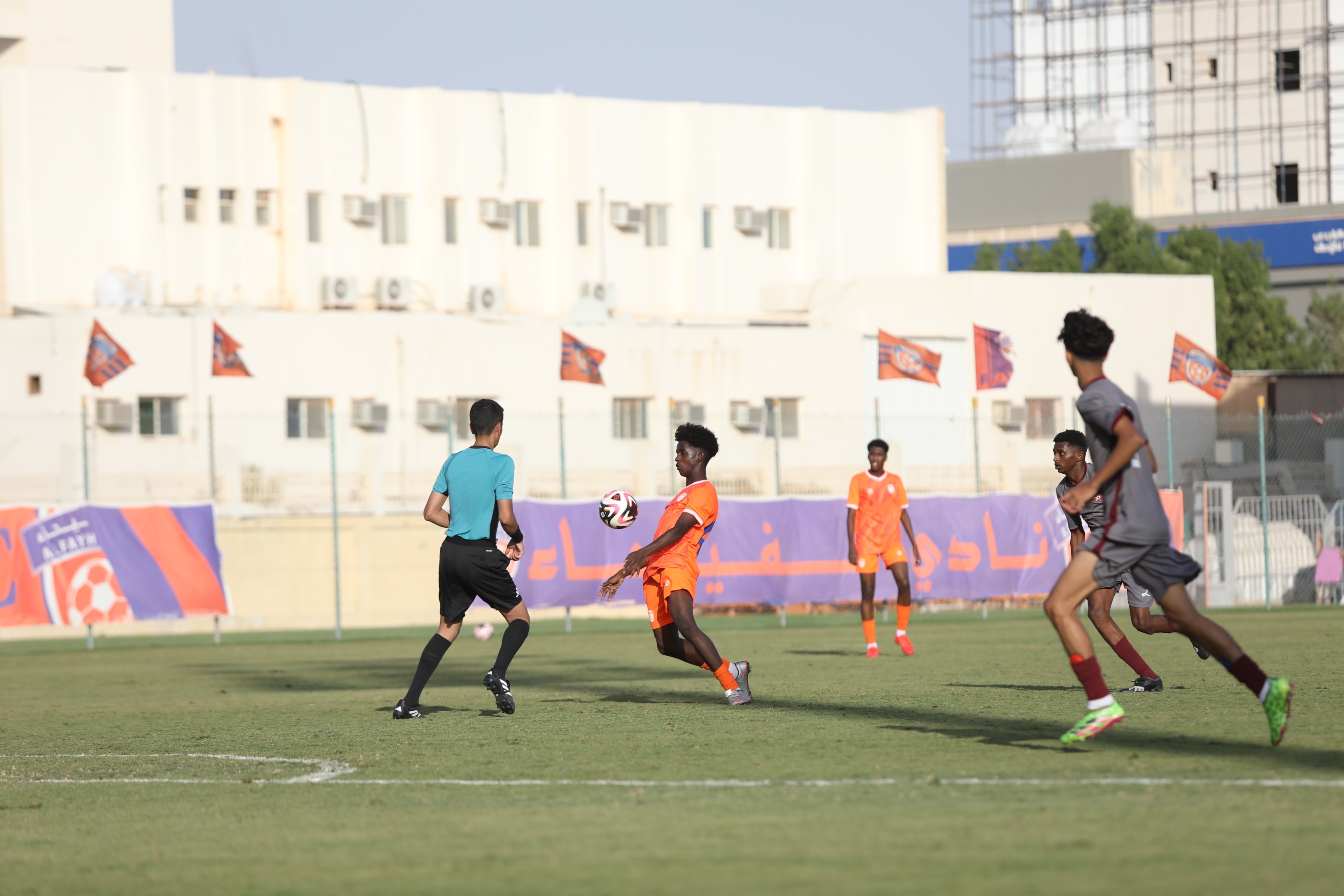 الفيحاء تحت 17 سنة يكسب لقاء نظيره نادي حطين