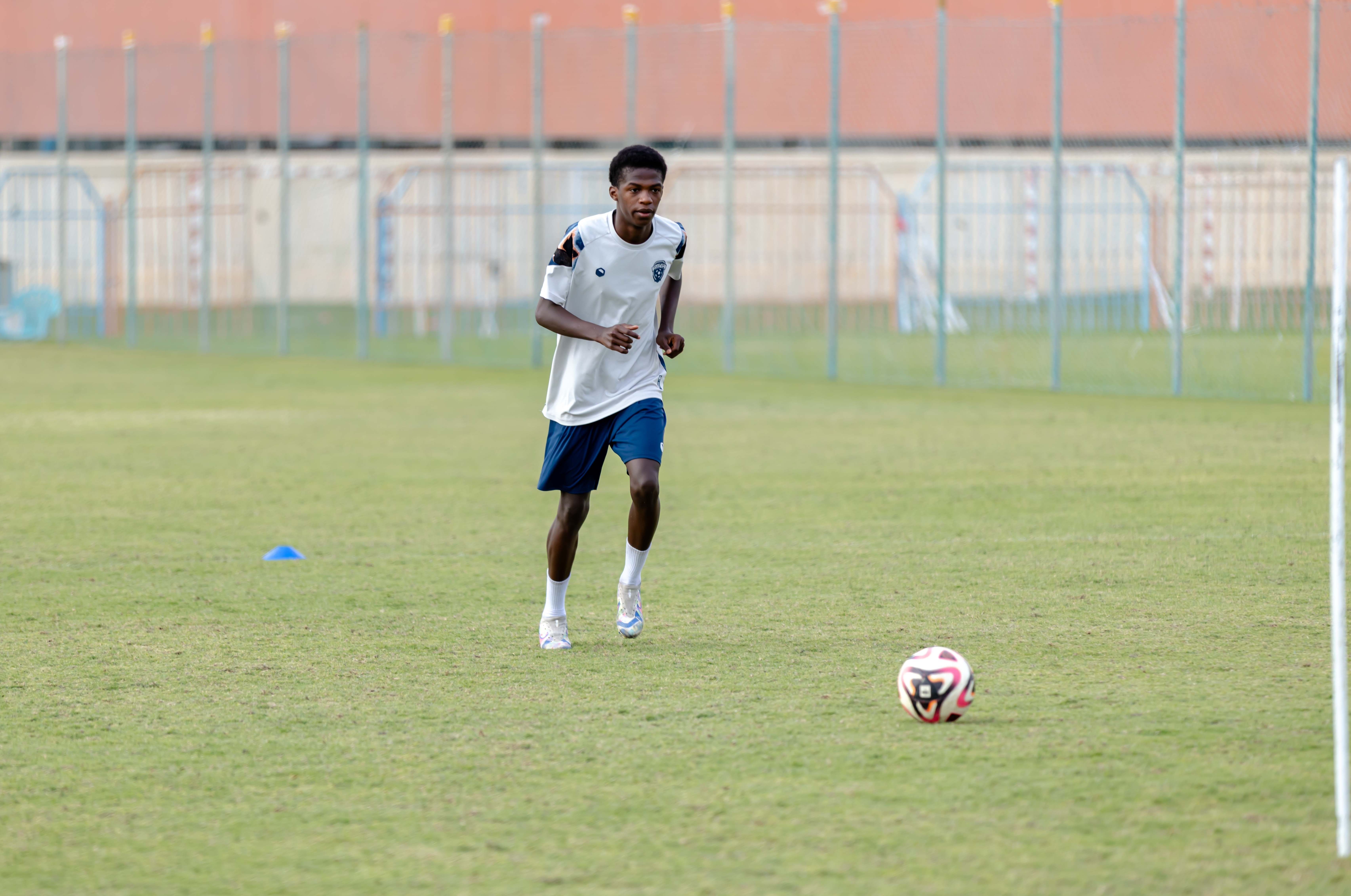 الفيحاء تحت 15 سنة يجري تمرينه الرئيس لمواجهة نظيره نادي الهلال