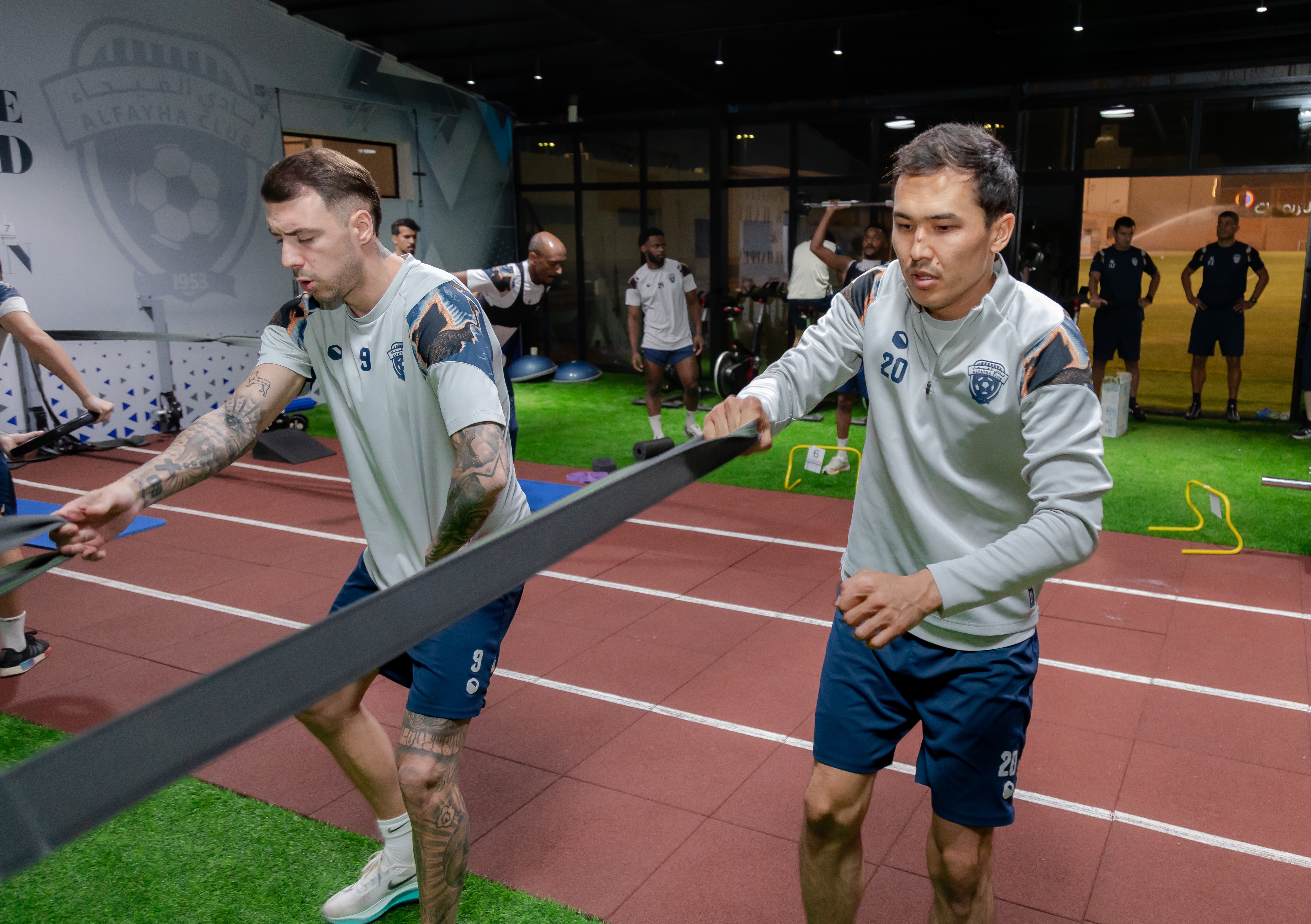 الفيحاء يواصل استعداداته لمواجهة العروبة بحصة تكتيكية