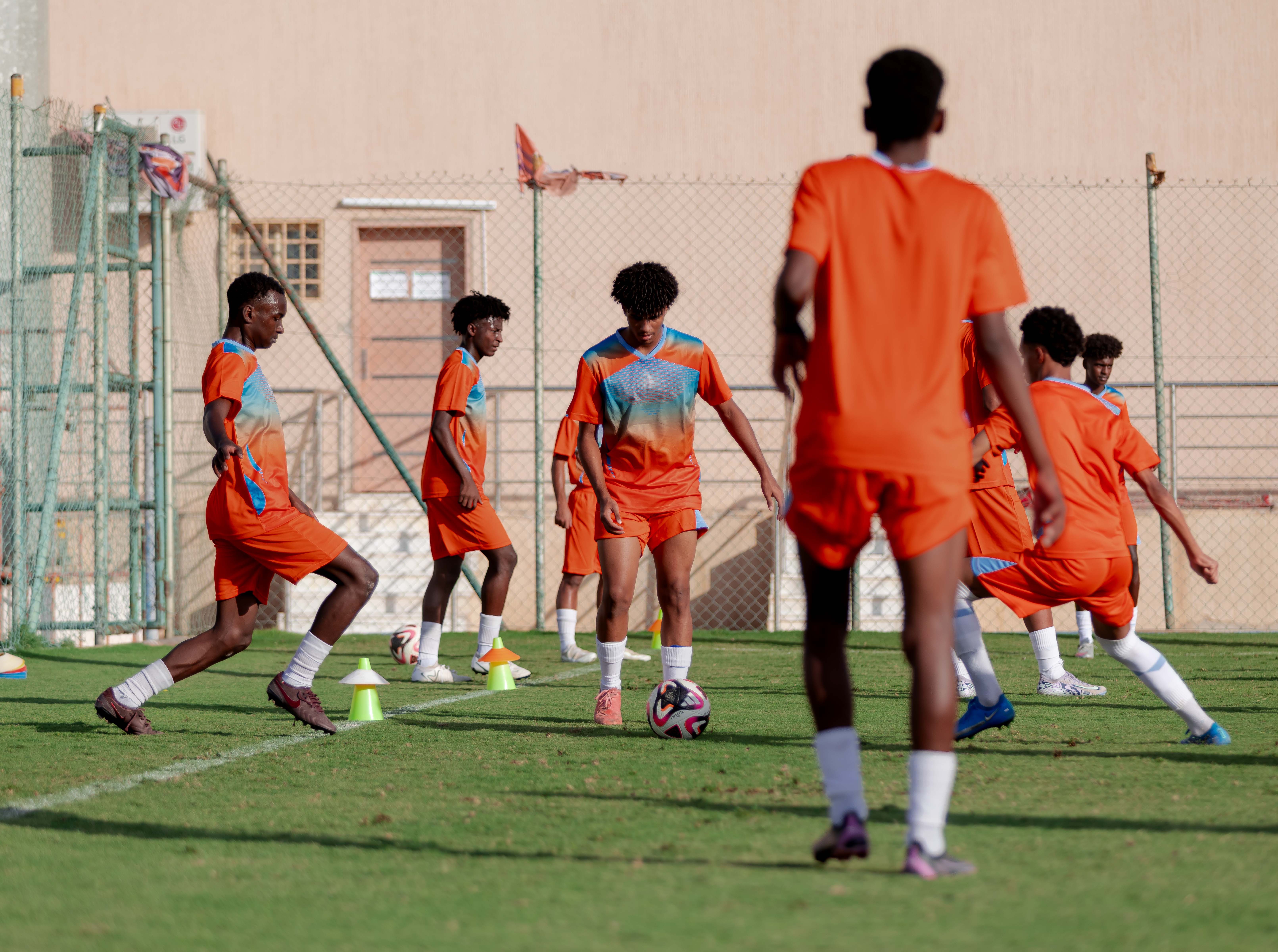 الفيحاء تحت 17 سنة يجري تمرينه الرئيس لمواجهة نظيره نادي حطين