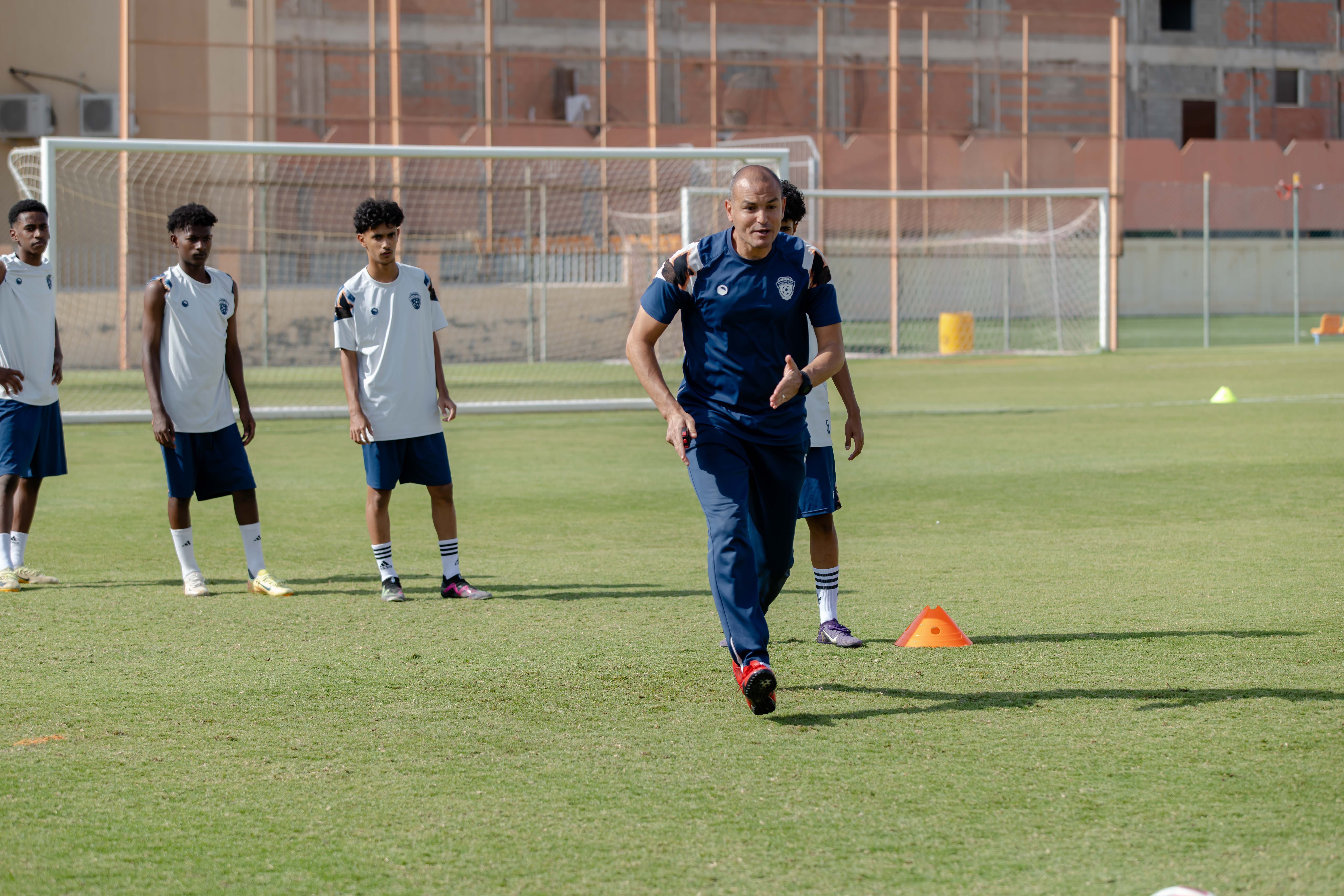 الفيحاء تحت 17 سنة يجري تمرينه الرئيس لمواجهة نظيره نادي الامجاد