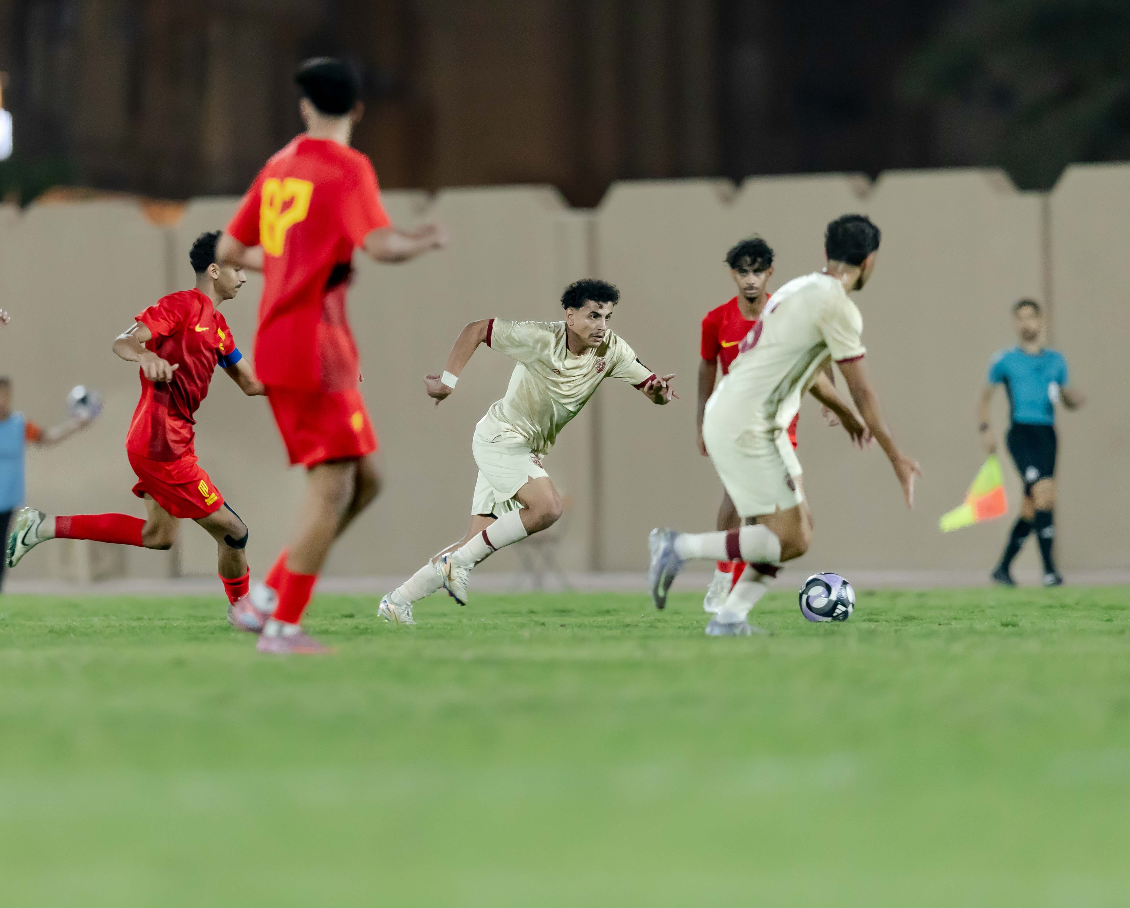 الفيحاء تحت ٢١ سنة يتعادل إيجابياً بهدفين أمام القادسية