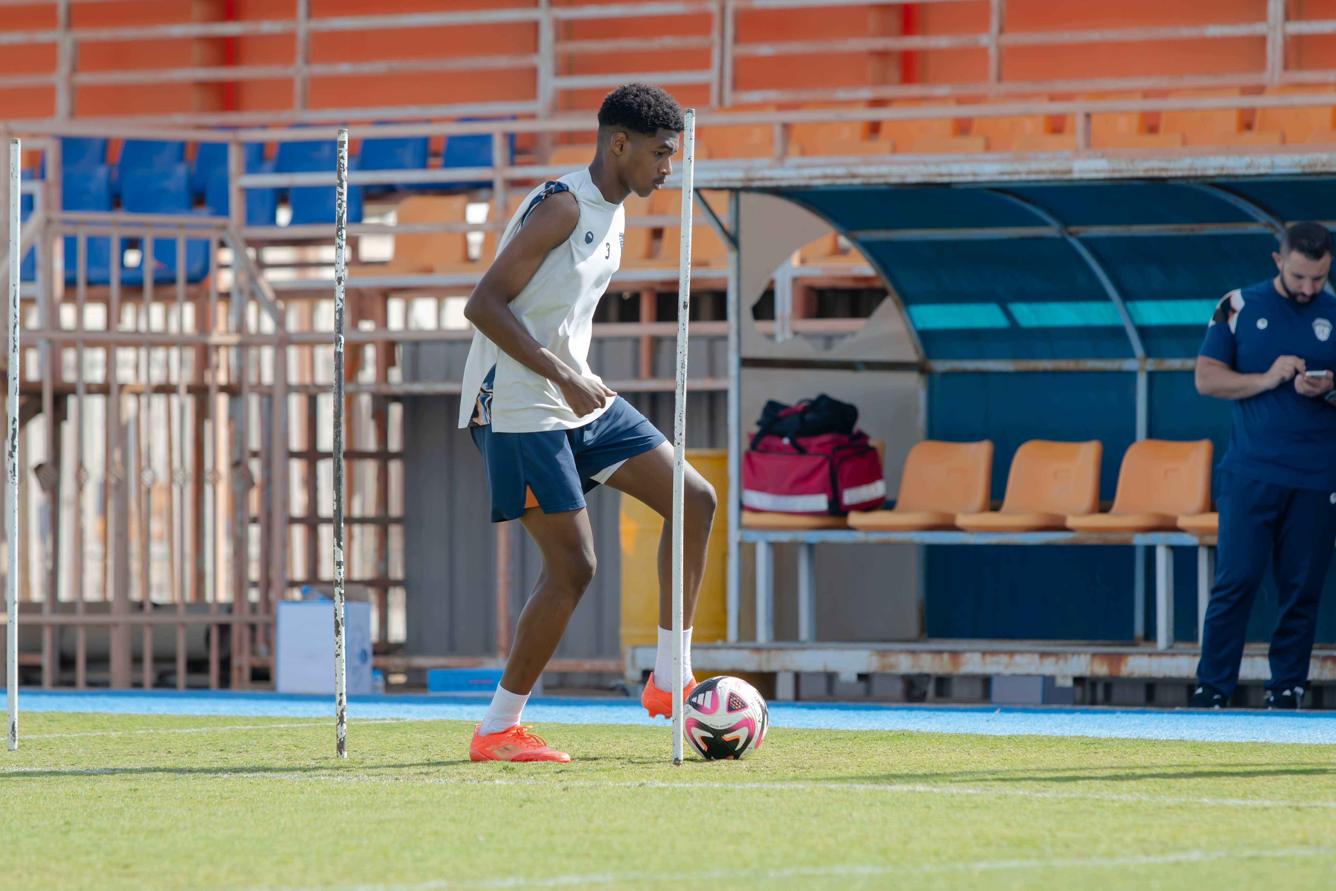 الفيحاء تحت 17 سنة يجري تمرينه الرئيس لمواجهة نظيره نادي الامجاد