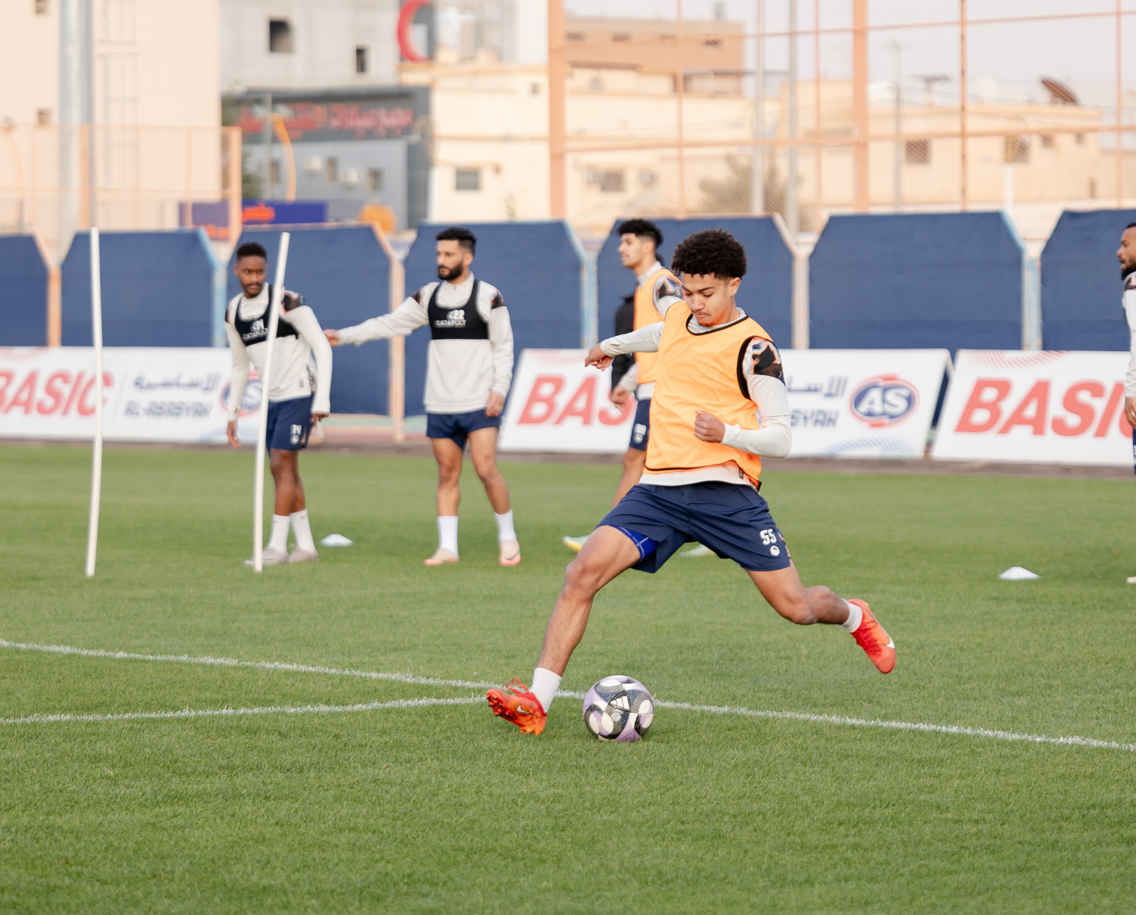 الفيحاء يجري مرانه الرئيس استعداداً لمواجهة الرياض