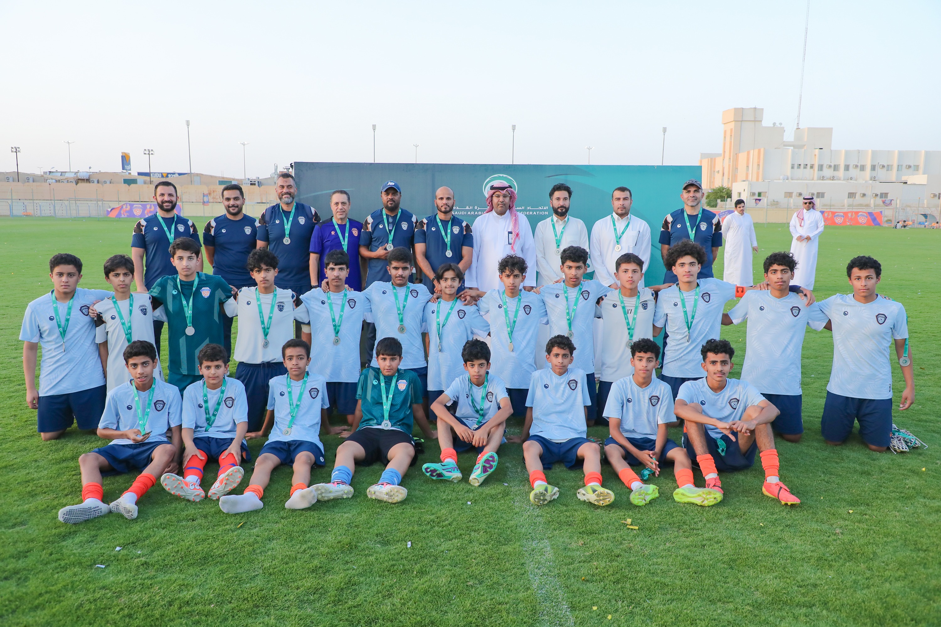 الفيحاء يحقق المركز الثاني في دوري البراعم تحت 14 سنة