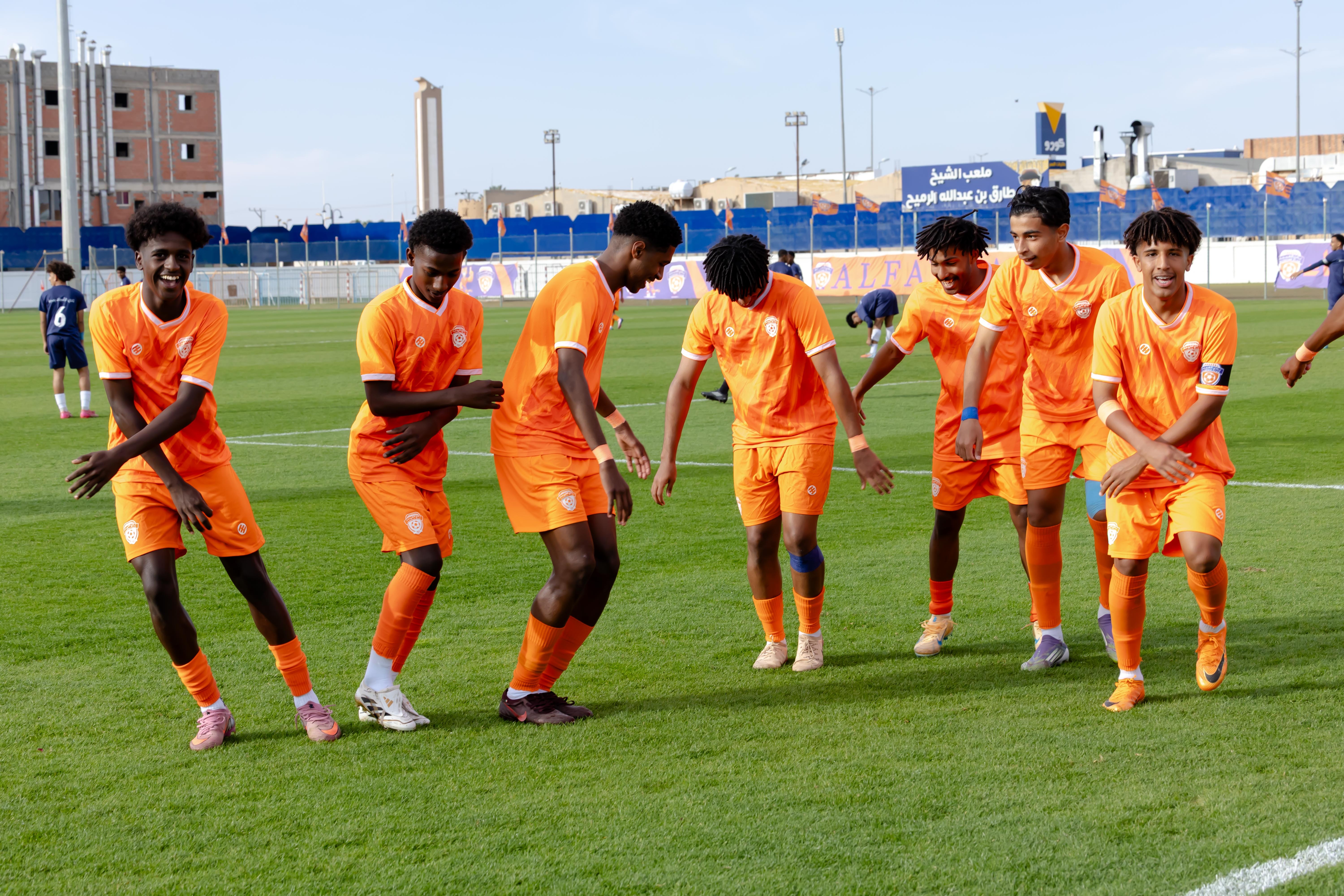 الفيحاء تحت 17 سنة يكسب لقاء نظيرة نادي الامجاد