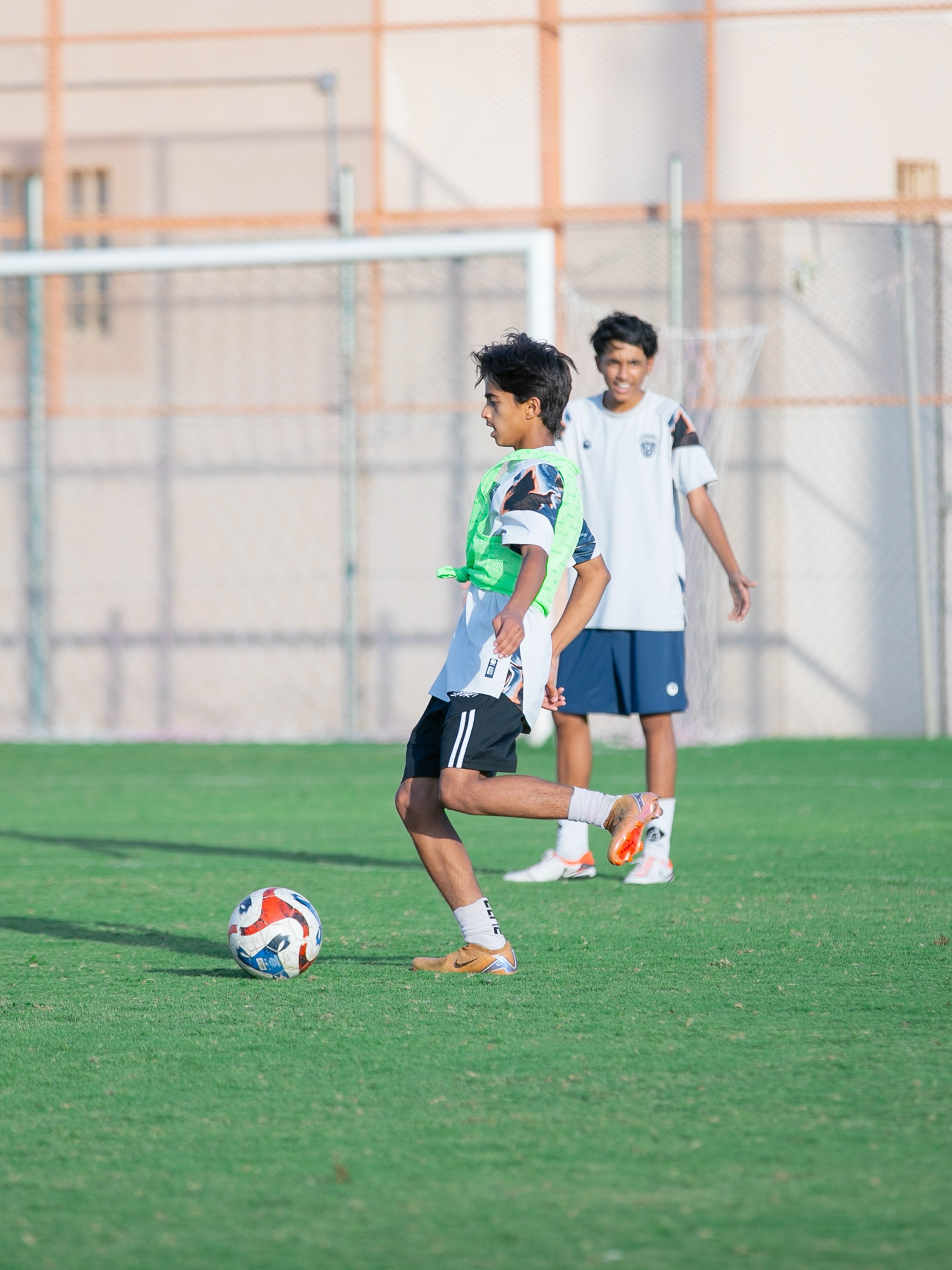 الفيحاء تحت 15 سنة يجري تمرينه الرئيس لمواجهة نظيره نادي الطائي