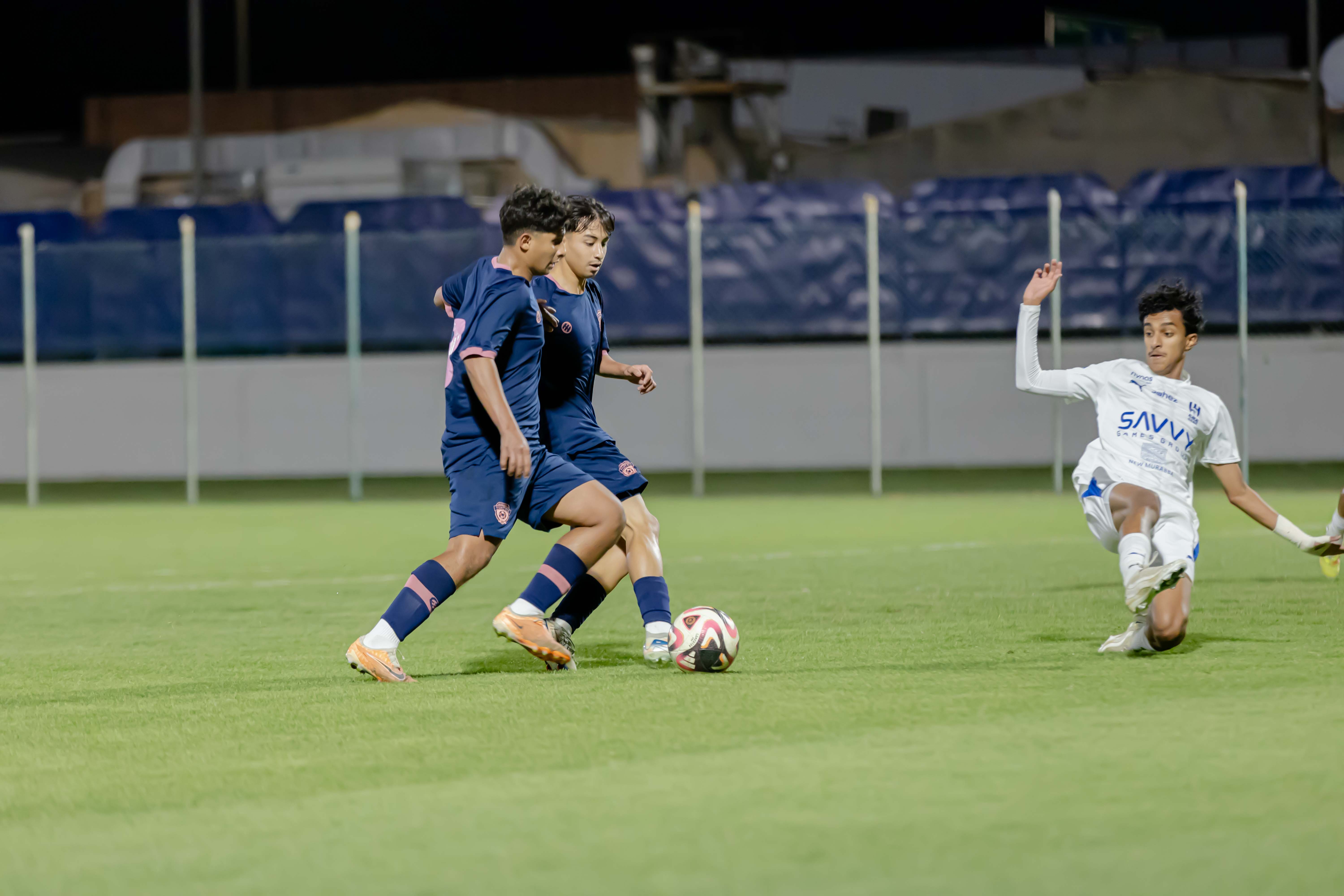 الفيحاء تحت 15 سنة يتعادل سلبياً امام نظيره نادي الهلال