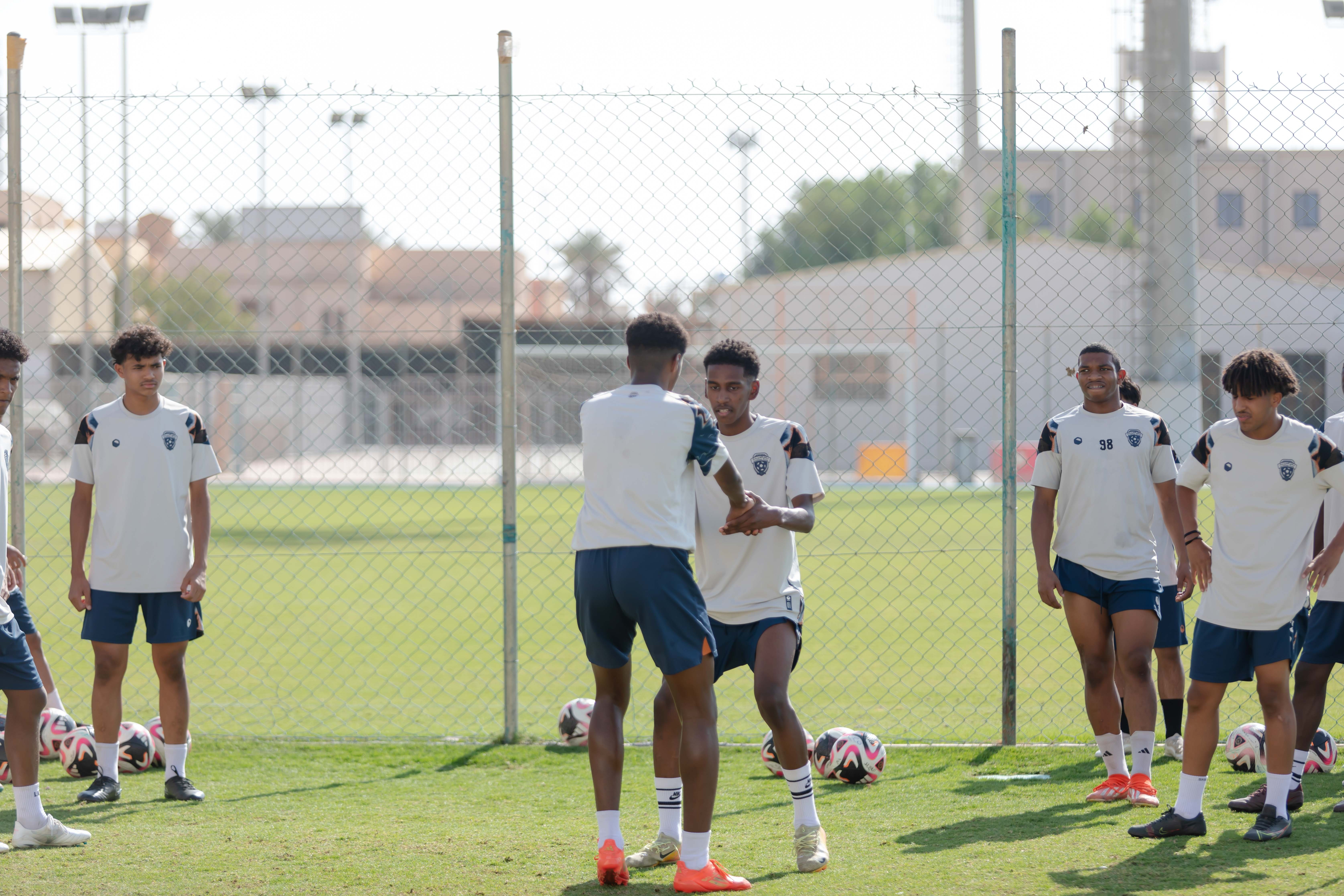 الفيحاء تحت 17 سنة يواصل تحضيراته اليومية لمواجهة نظيره نادي الشعلة