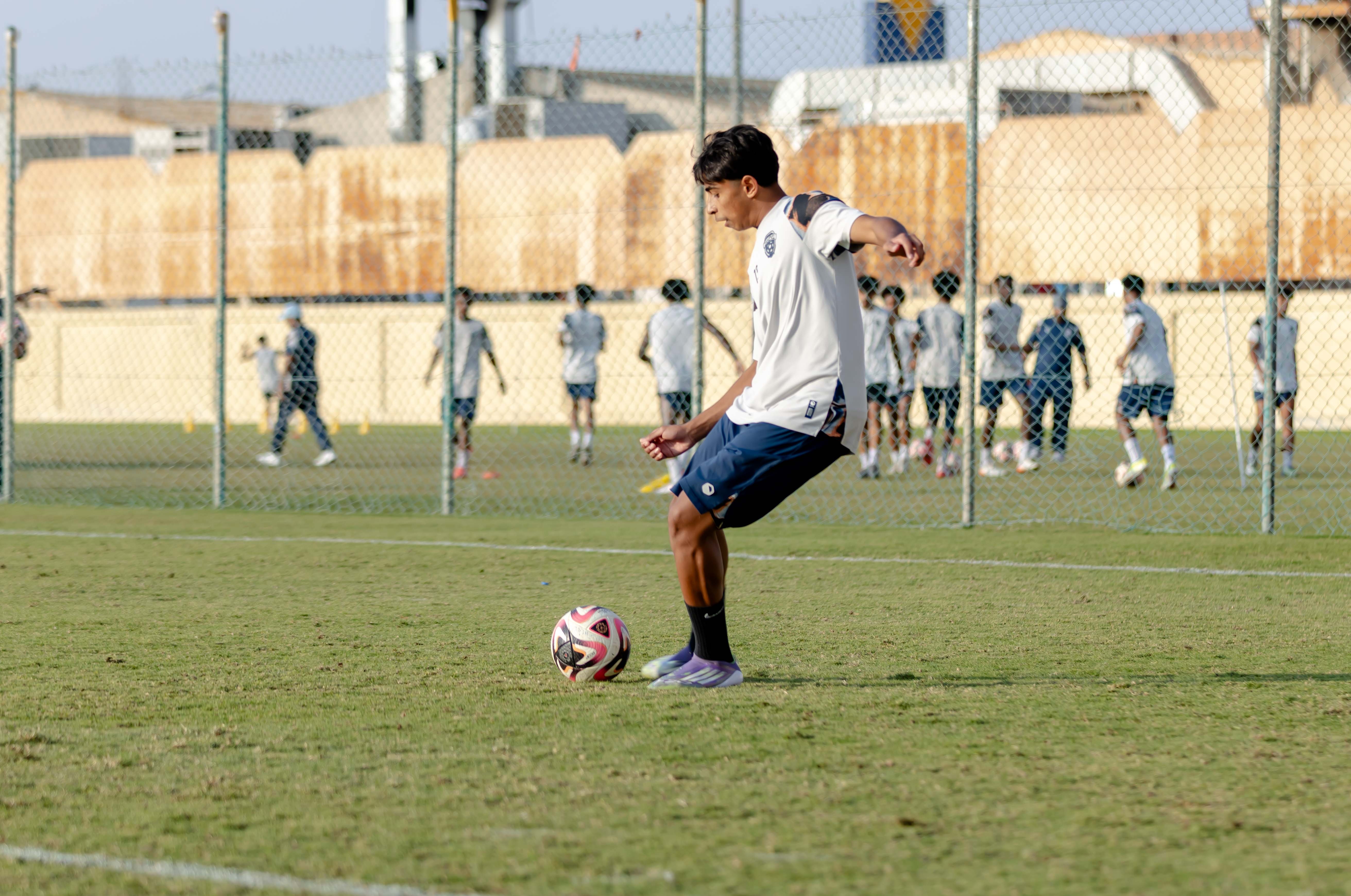 الفيحاء تحت 17 سنة يواصل تحضيراته لمواجهة نظيره نادي هجر لمواجهة هجر