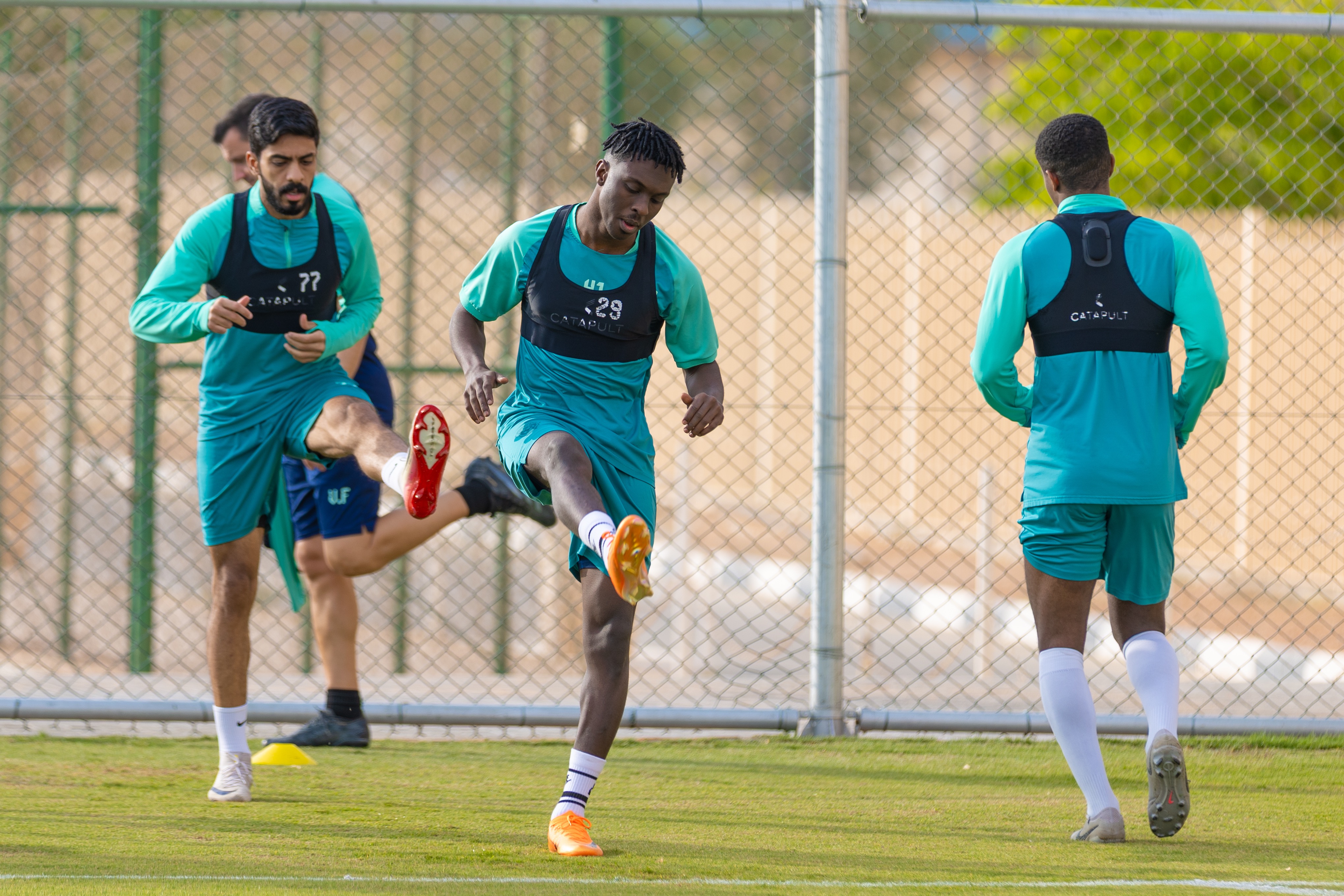 الفيحاء يجري حصة تدريبية ويستعد للمغادرة إلى معسكر العين التحضيري