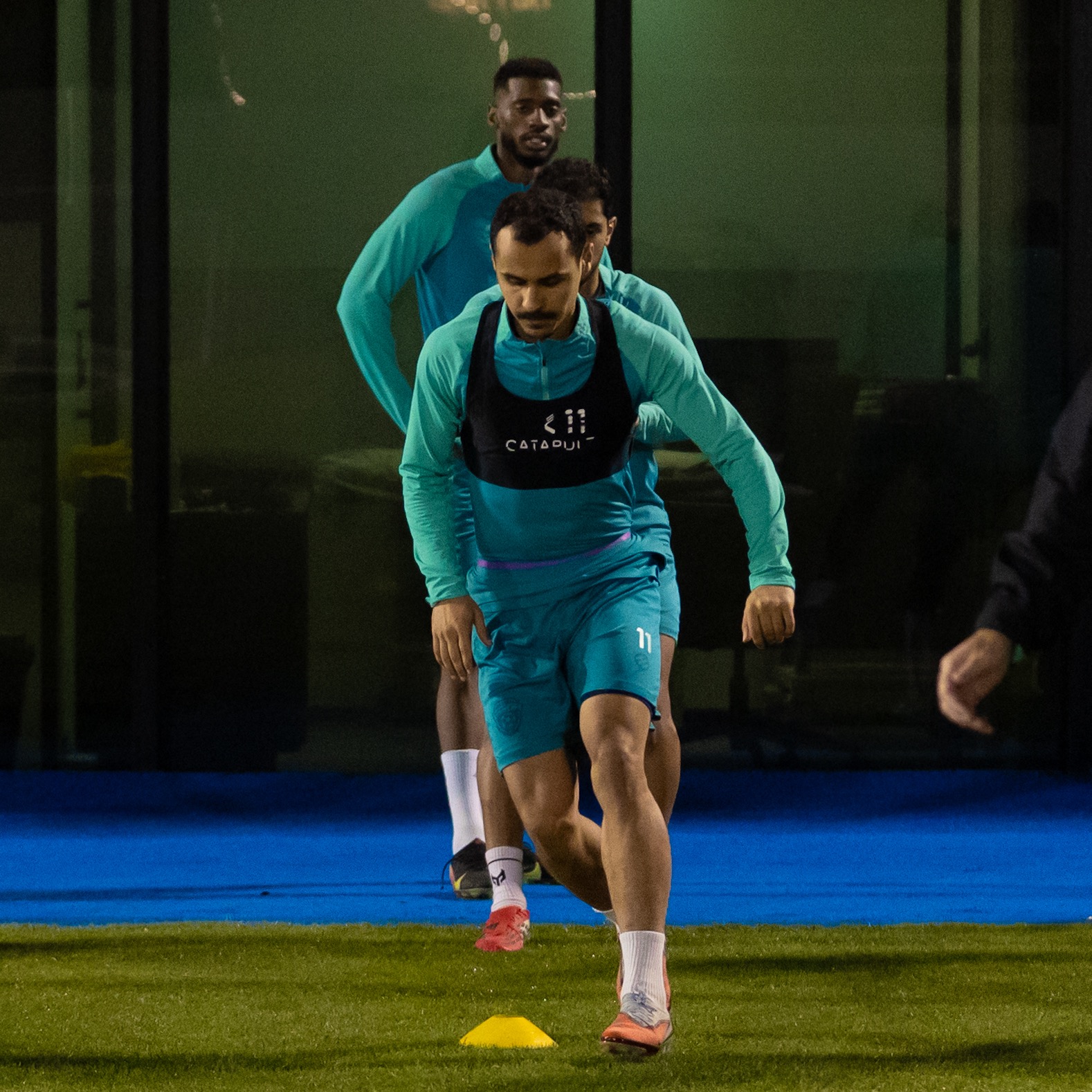 الفيحاء يجري مرانه الرئيس استعداداً لمواجهة الإتفاق