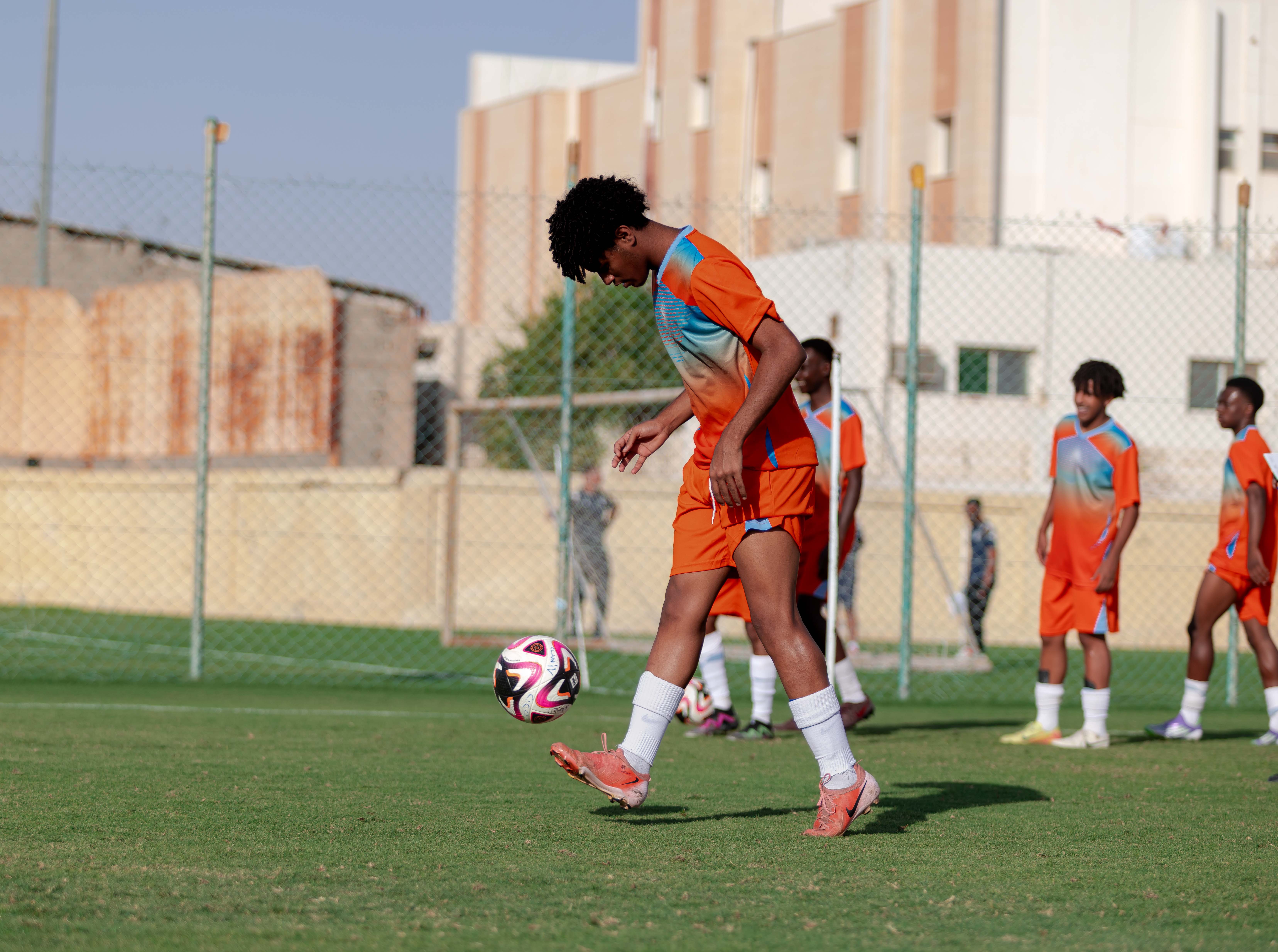 الفيحاء تحت 17 سنة يجري تمرينه الرئيس لمواجهة نظيره نادي حطين