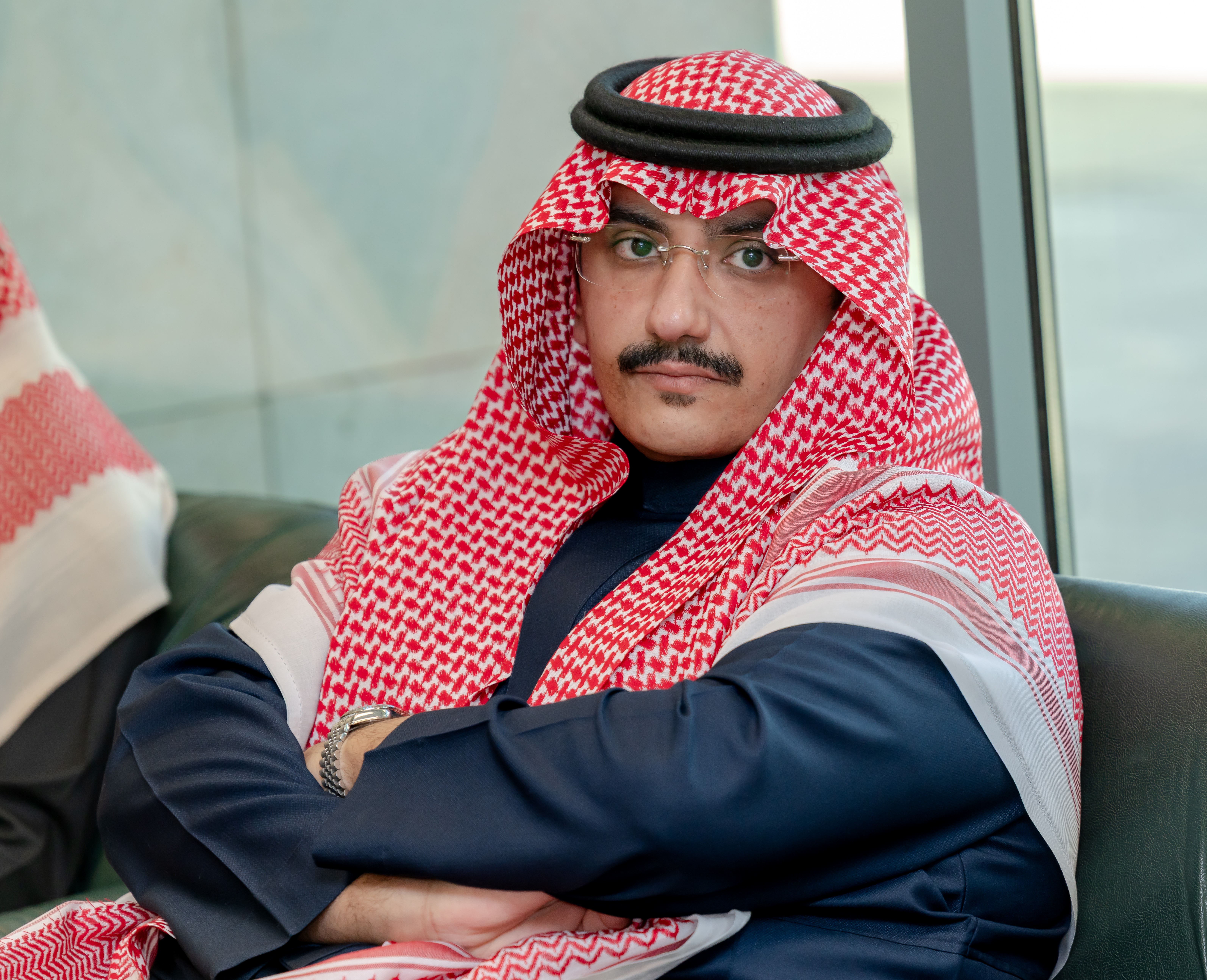 رئيس مجلس الإدارة الدكتور توفيق بن صالح المديهيم يزور وكيل جامعة المجمعة للتنمية والاستثمار الأستاذ الدكتور مسلّم بن محمد الدوسري .